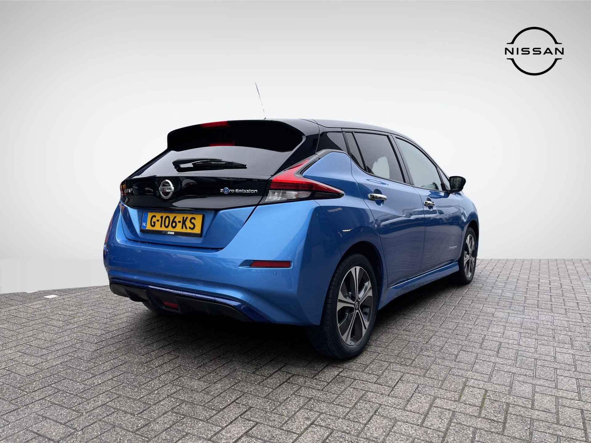 Nissan LEAF e+ Tekna 62 kWh | Adapt. Cruise Control | BOSE Audio | Stuur- + Stoelverwarming | Leder/Alcantara | Apple Carplay/Android Auto | Rijklaarprijs! - 3/27