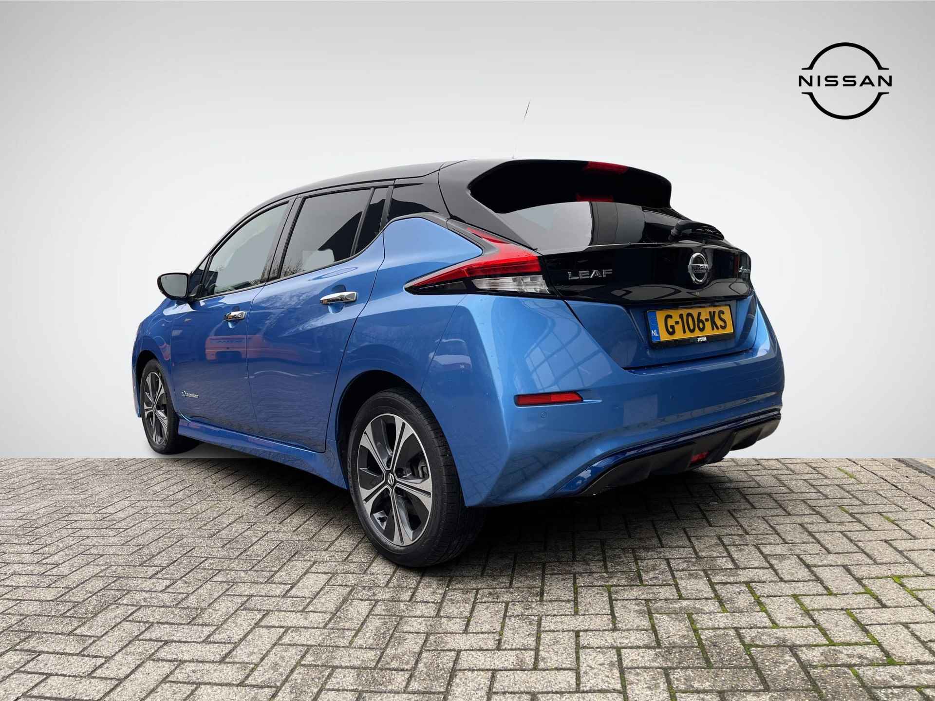 Nissan LEAF e+ Tekna 62 kWh | Adapt. Cruise Control | BOSE Audio | Stuur- + Stoelverwarming | Leder/Alcantara | Apple Carplay/Android Auto | Rijklaarprijs! - 5/27