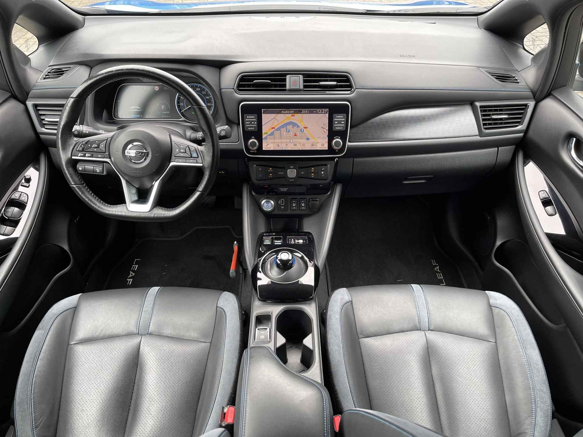 Nissan LEAF e+ Tekna 62 kWh | Adapt. Cruise Control | BOSE Audio | Stuur- + Stoelverwarming | Leder/Alcantara | Apple Carplay/Android Auto | Rijklaarprijs! - 12/27