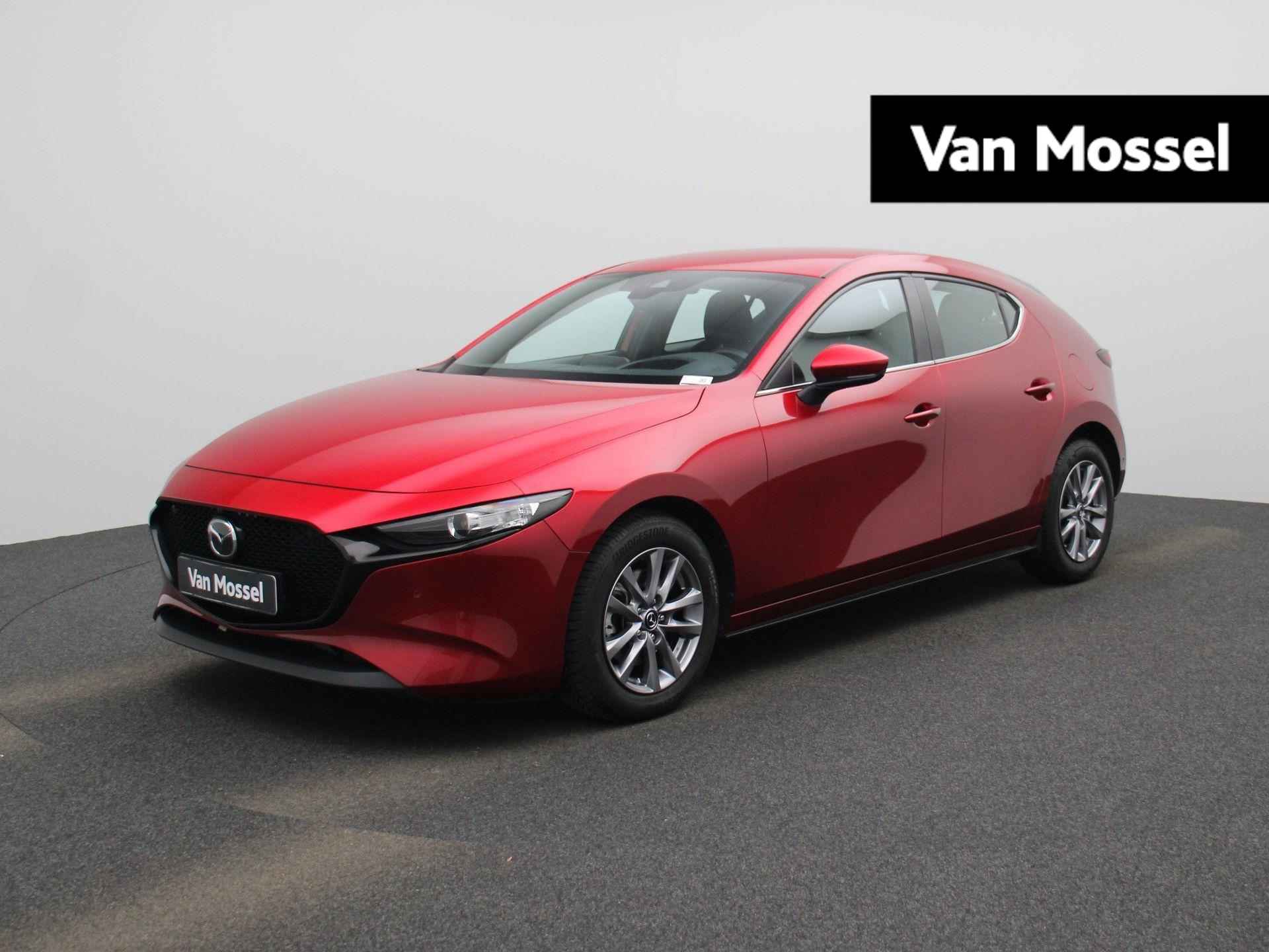 Mazda 3 2.0 e-SkyActiv-X M Hybrid 186 Comfort | Camera | Navigatie | Stoelverwarming + Stuurverwarming | Head Up Display |