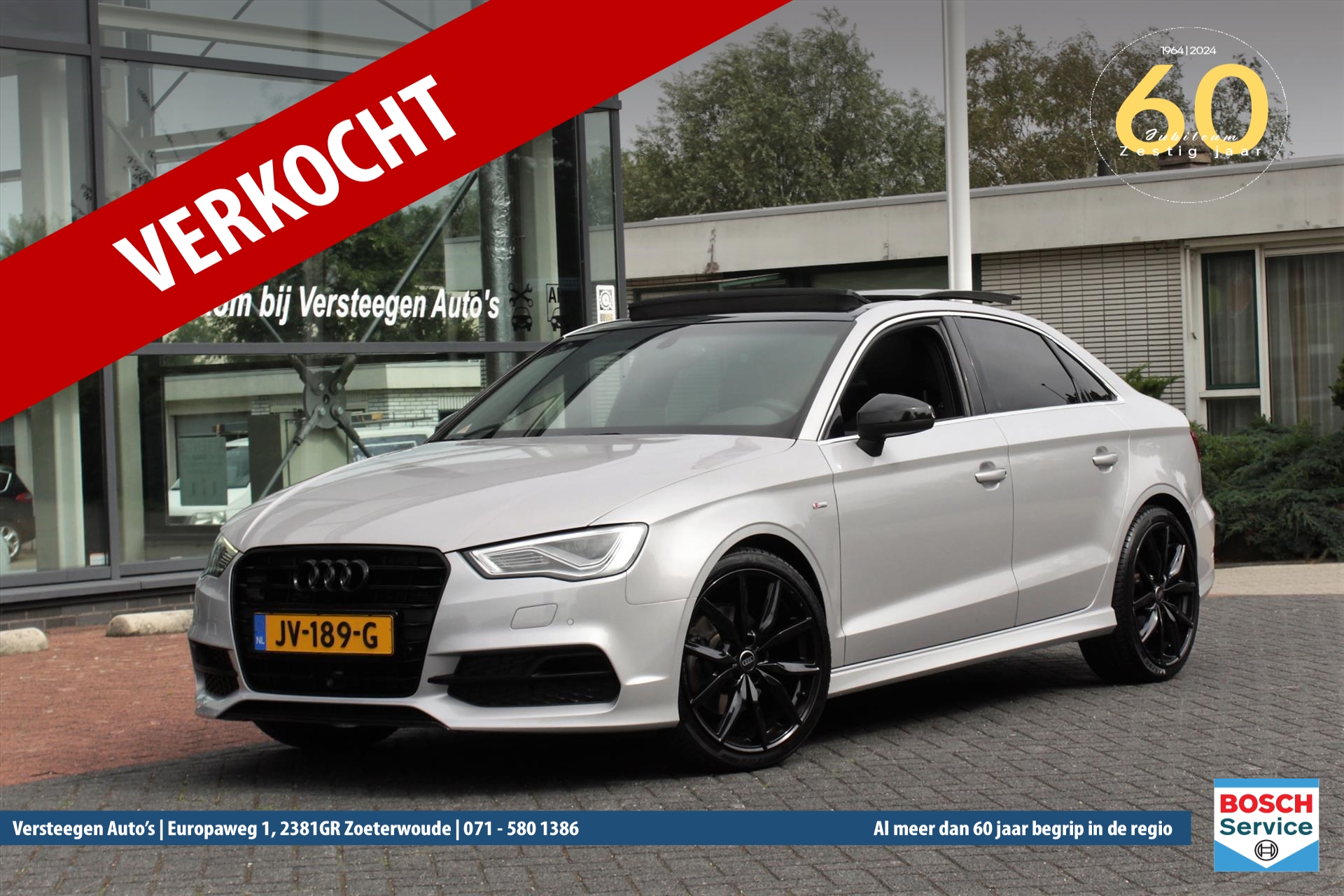 AUDI A3 1.8 TFSI 180pk S Tronic S-LINE | B&O sound | Panoramadak