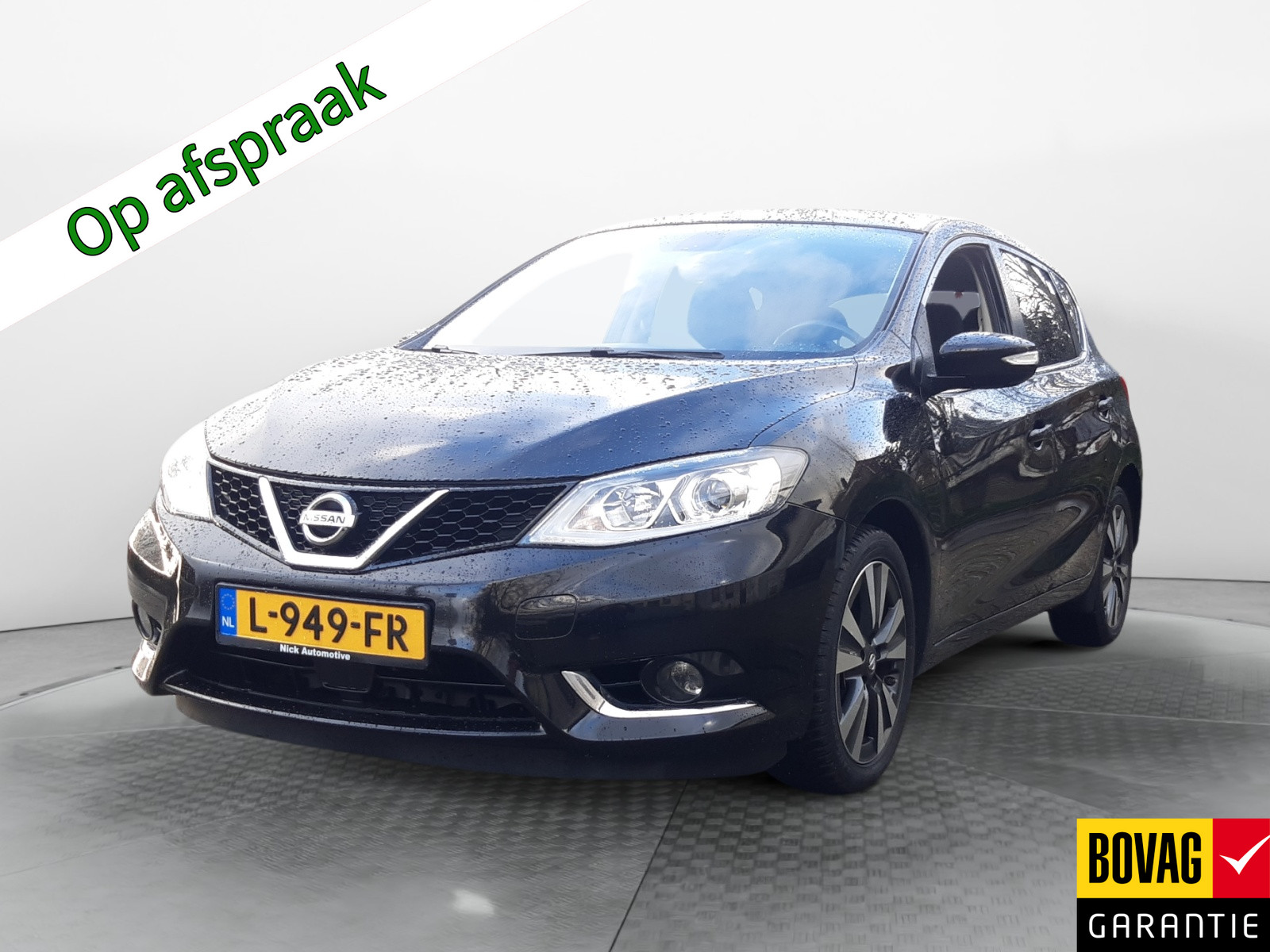 Nissan Pulsar 1.2 DIG-T Connect Edition (116 PK) 1e-Eig. Keurig-Onderh. BOVAG-Garantie., Leer, Navigatie, Cruisecontrol, Stoelverwarming, Keyless-Entry/Start, Bluetooth, Stoelverwarming, Privacy-Glas