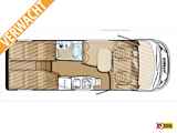 Hymer Exsis-I 578 2 APARTE BEDDEN