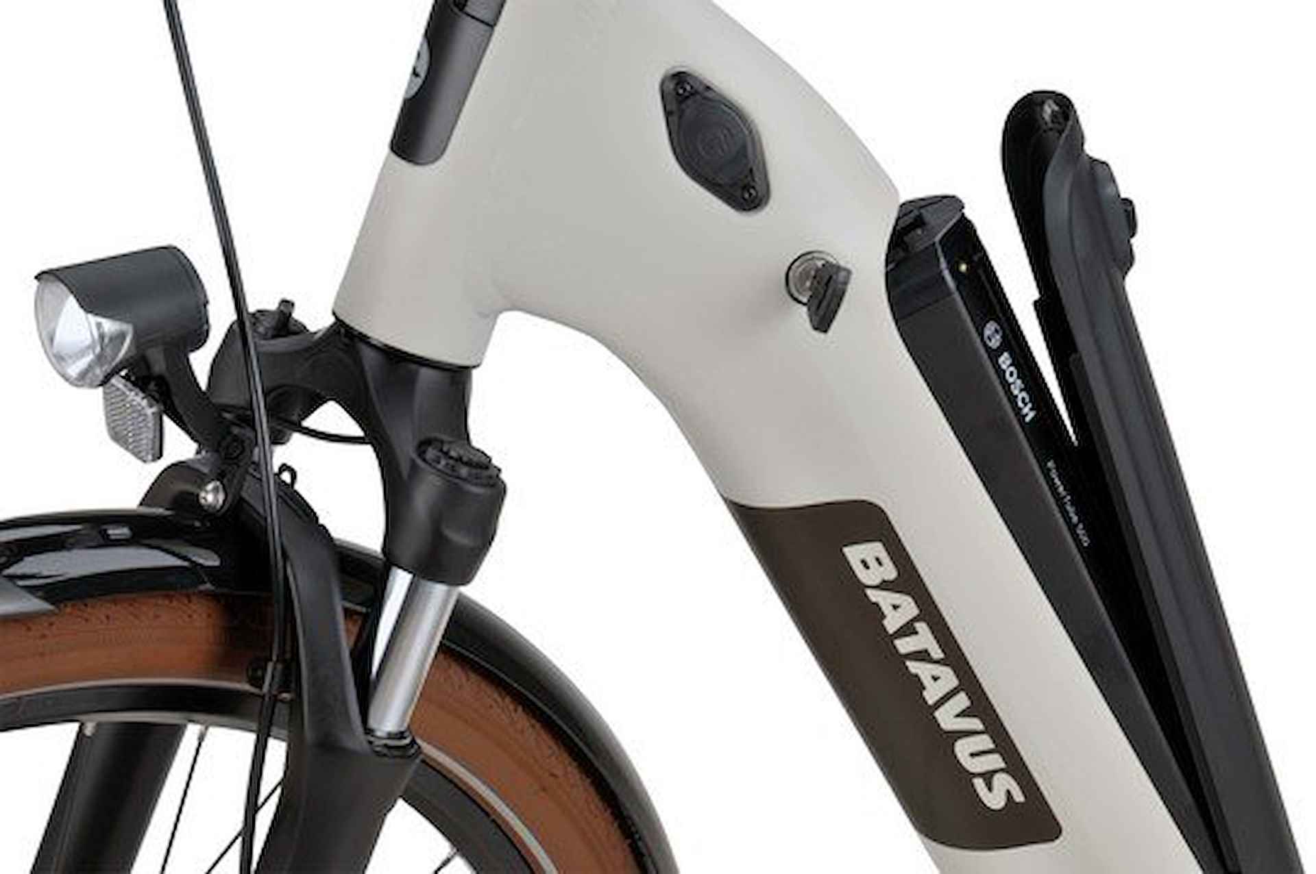 BATAVUS Altura E-Go Power Pro Lageinstap Lichtgrijs Mat 56cm 2025 - 3/7