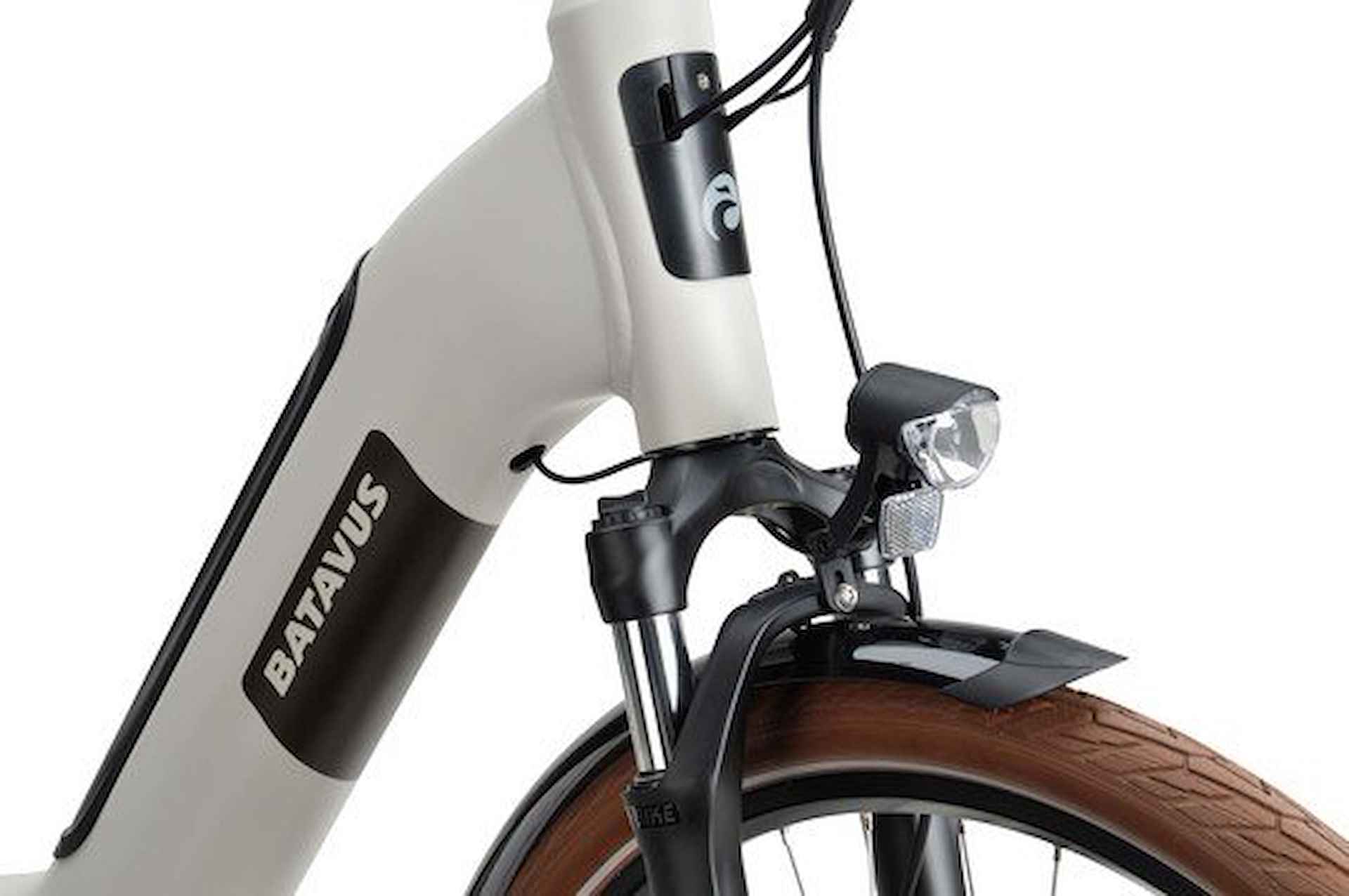 BATAVUS Altura E-Go Power Pro Lageinstap Lichtgrijs Mat 56cm 2025 - 4/7