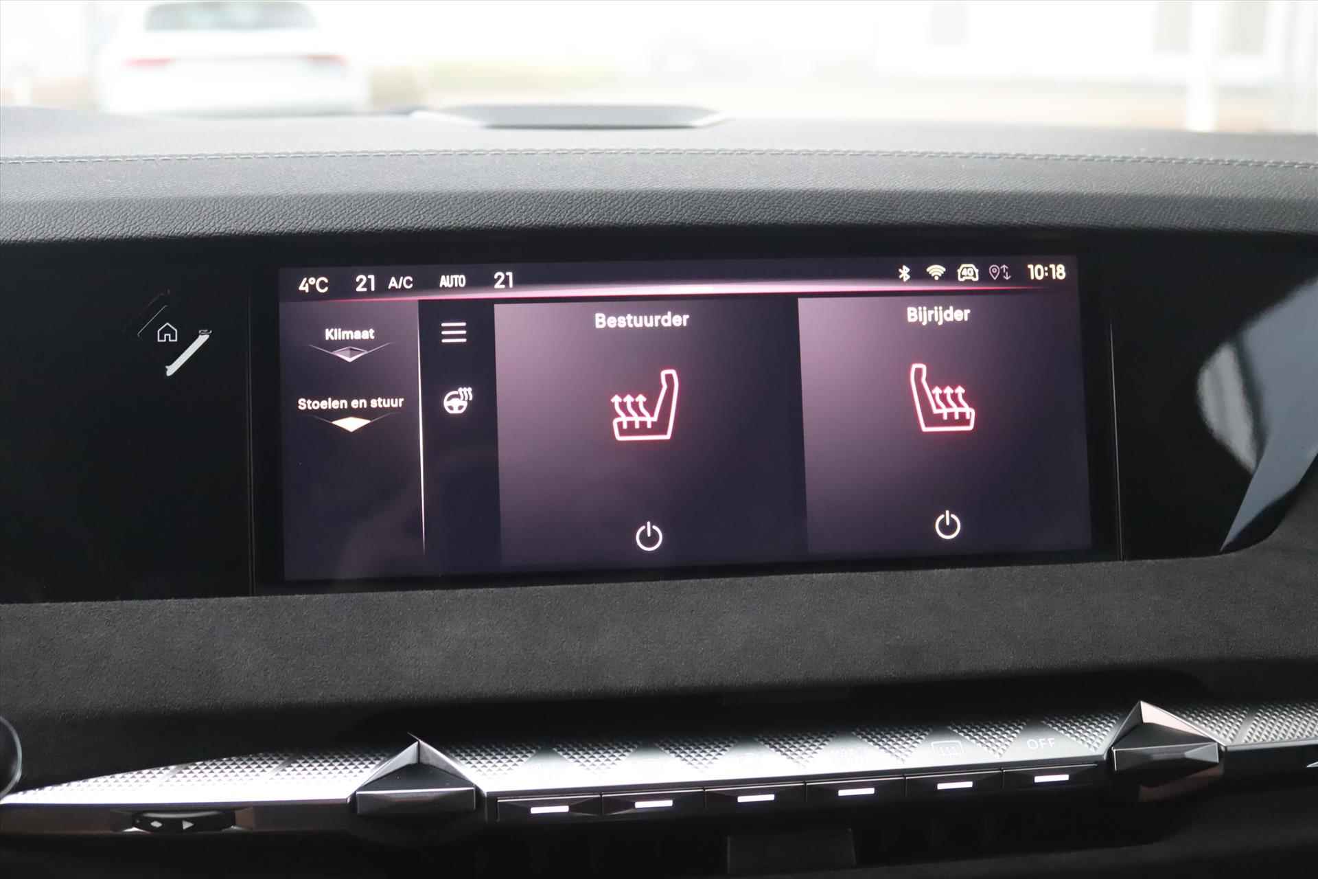 Ds Ds 4 1.2T 130PK AUTOMAAT PERFORMANCE LINE+ Navi | Smart Touch | Camera | 19 Inch Lm | Matrix Led | Trekhaak | Head Up | Stoel/stuurverw. | Pdc | Keyless | - 28/63