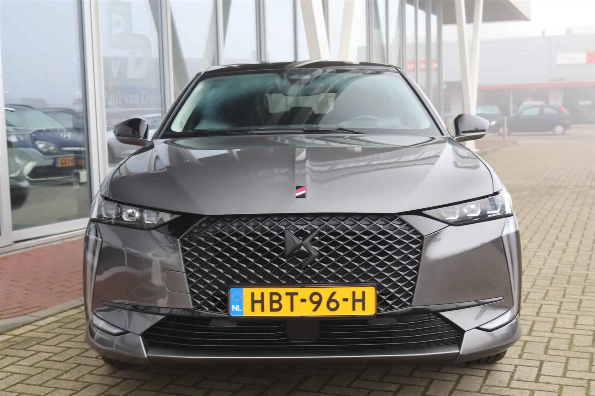 Ds Ds 4 1.2T 130PK AUTOMAAT PERFORMANCE LINE+ Navi | Smart Touch | Camera | 19 Inch Lm | Matrix Led | Trekhaak | Head Up | Stoel/stuurverw. | Pdc | Keyless | - 45/63