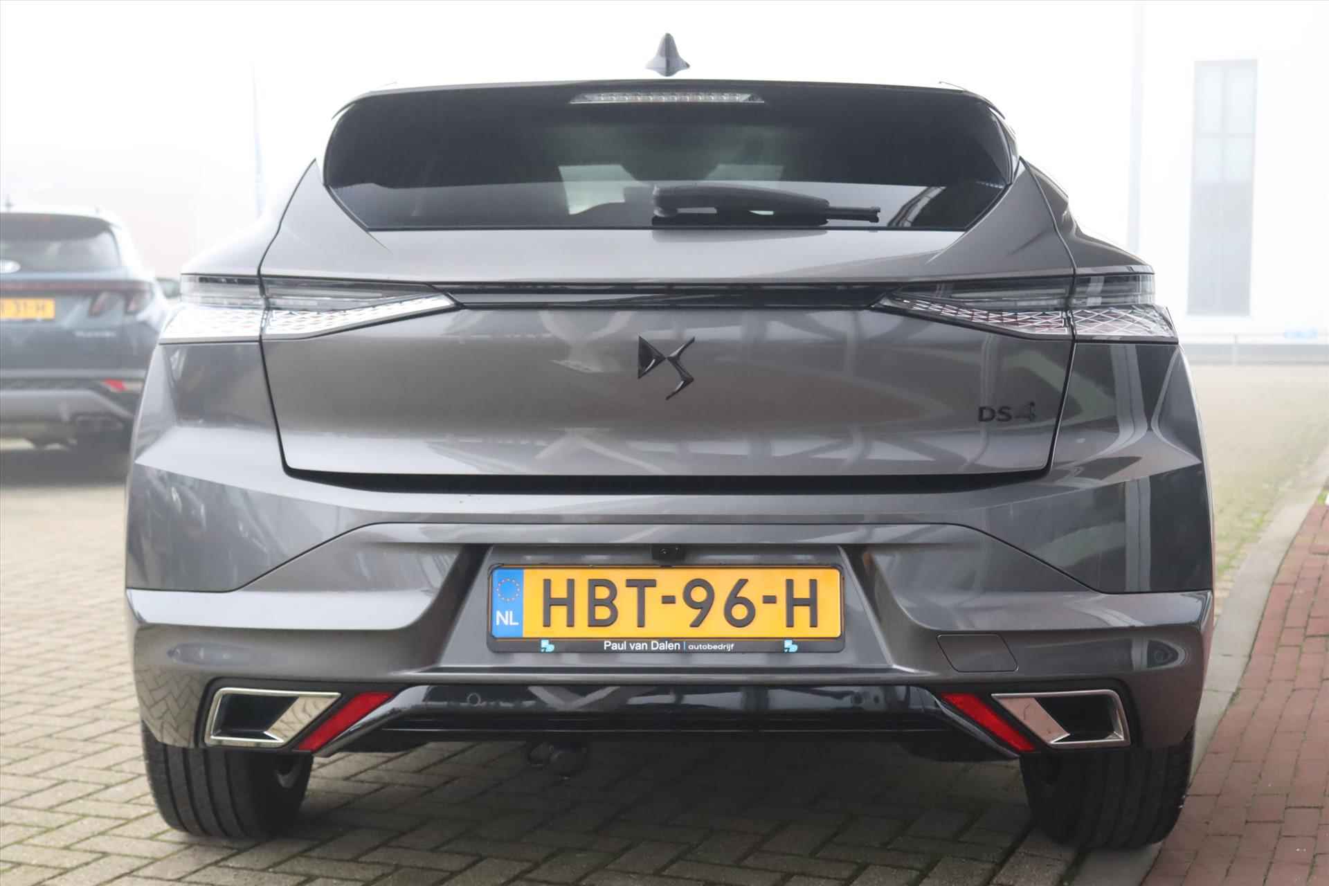 Ds Ds 4 1.2T 130PK AUTOMAAT PERFORMANCE LINE+ Navi | Smart Touch | Camera | 19 Inch Lm | Matrix Led | Trekhaak | Head Up | Stoel/stuurverw. | Pdc | Keyless | - 48/63