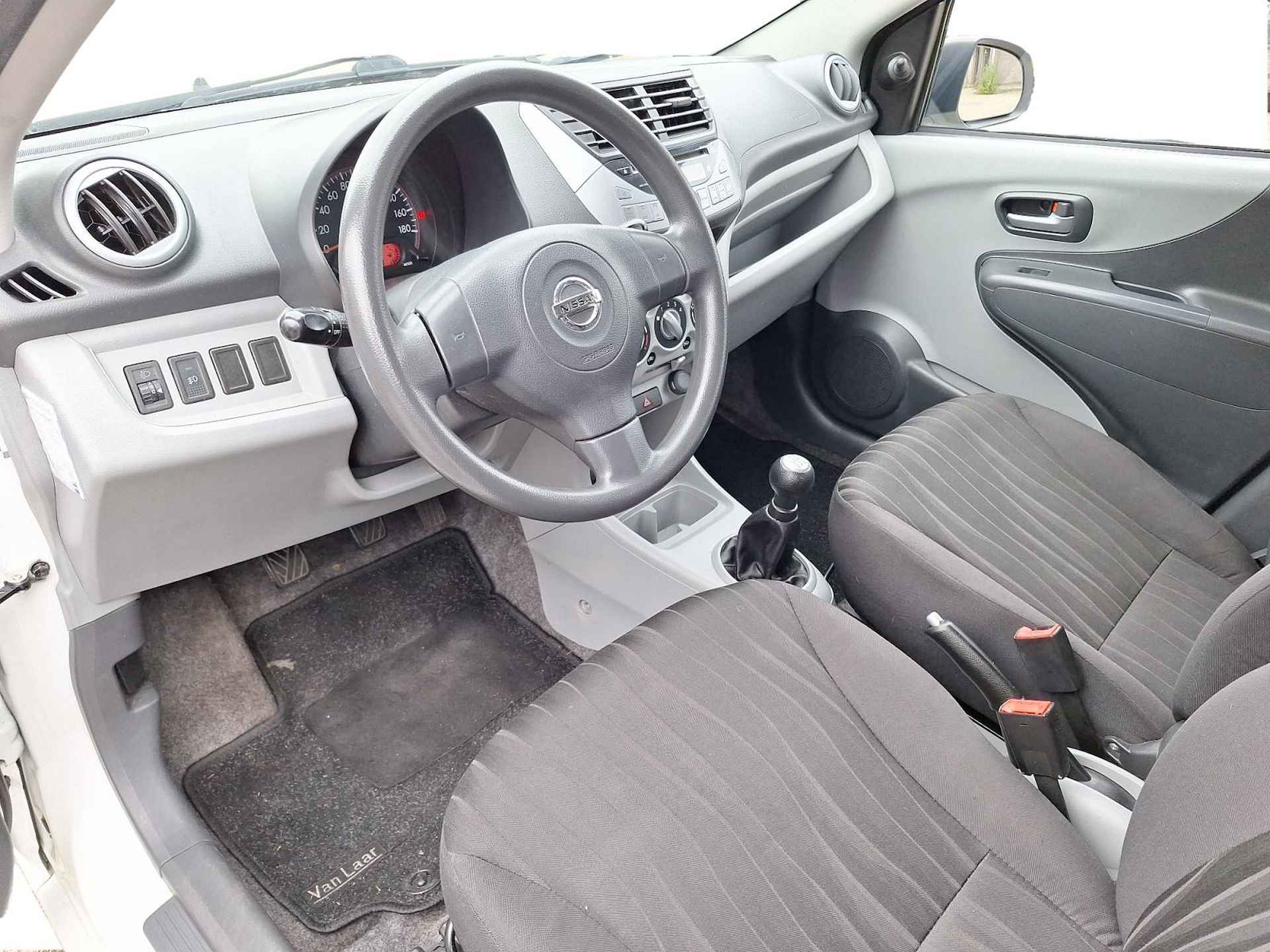 Nissan Pixo 1.0 Acenta 5drs | Airconditioning | Lichtmetalen velgen | El. ramen | Centrale portiervergrendeling | Radio\CD - 18/31