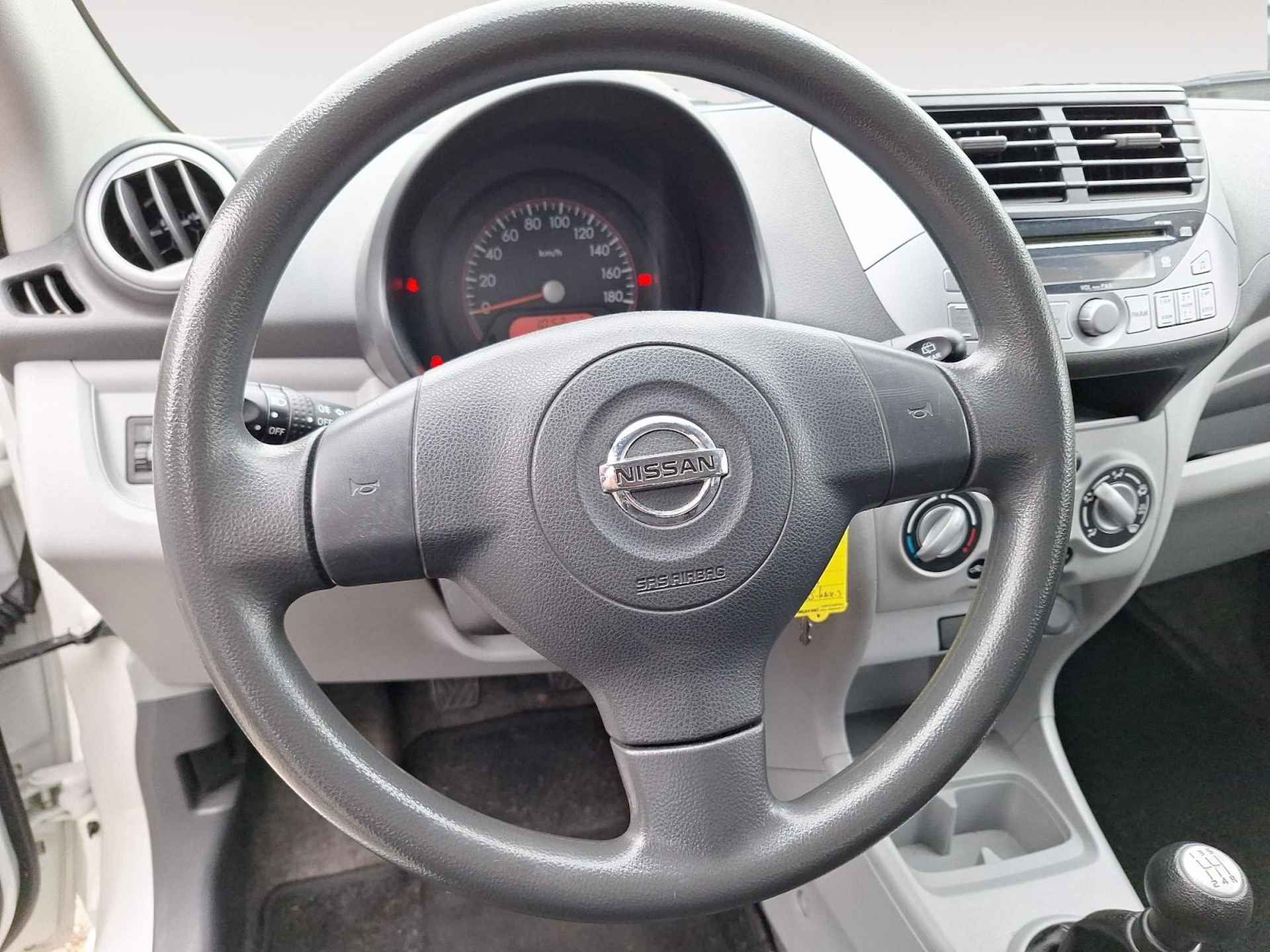 Nissan Pixo 1.0 Acenta 5drs | Airconditioning | Lichtmetalen velgen | El. ramen | Centrale portiervergrendeling | Radio\CD - 19/31