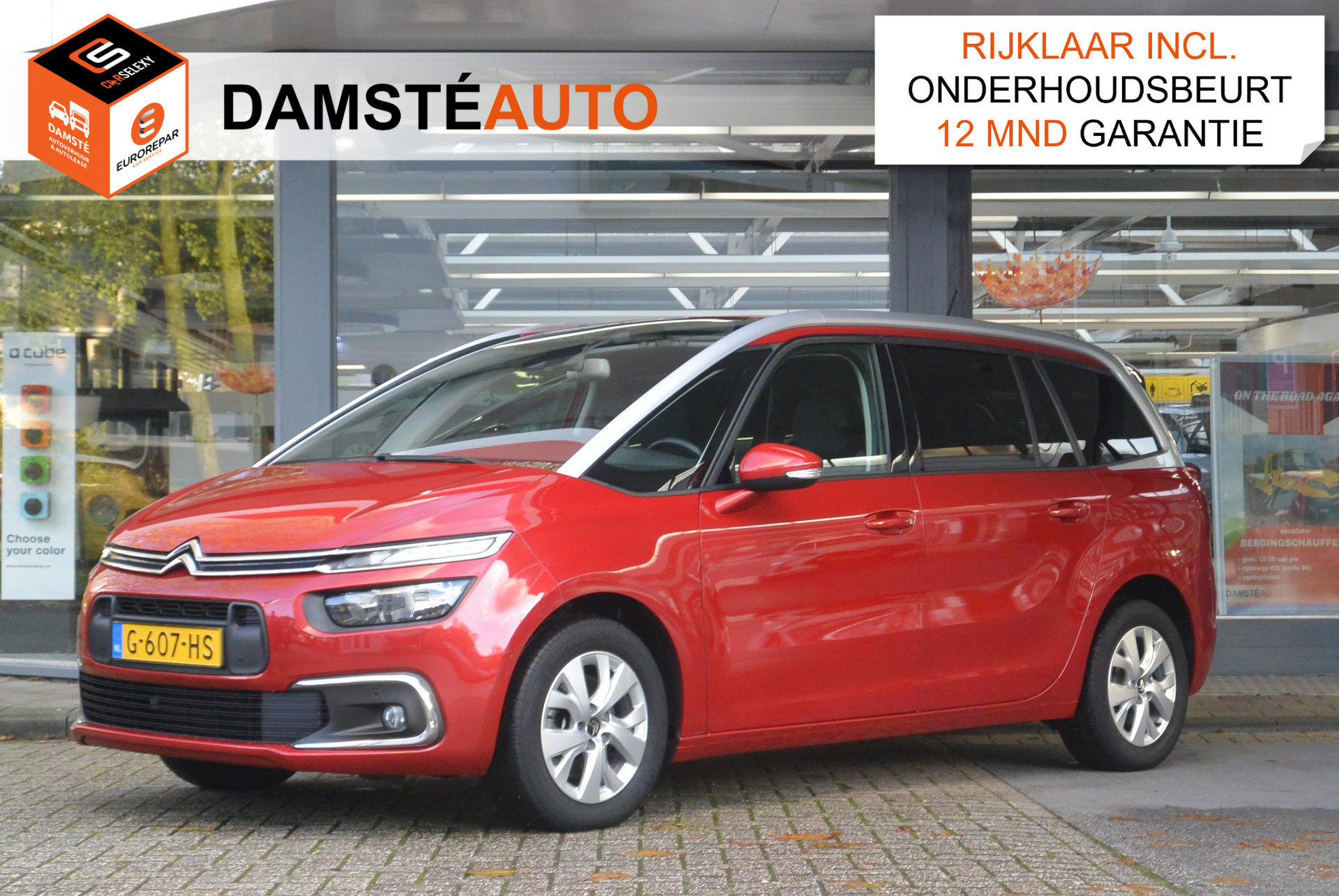 Citroën Grand C4 SpaceTourer PureTech 180pk EAT8 Business | Pack Safety & Drive Assist | Pack Park Assist