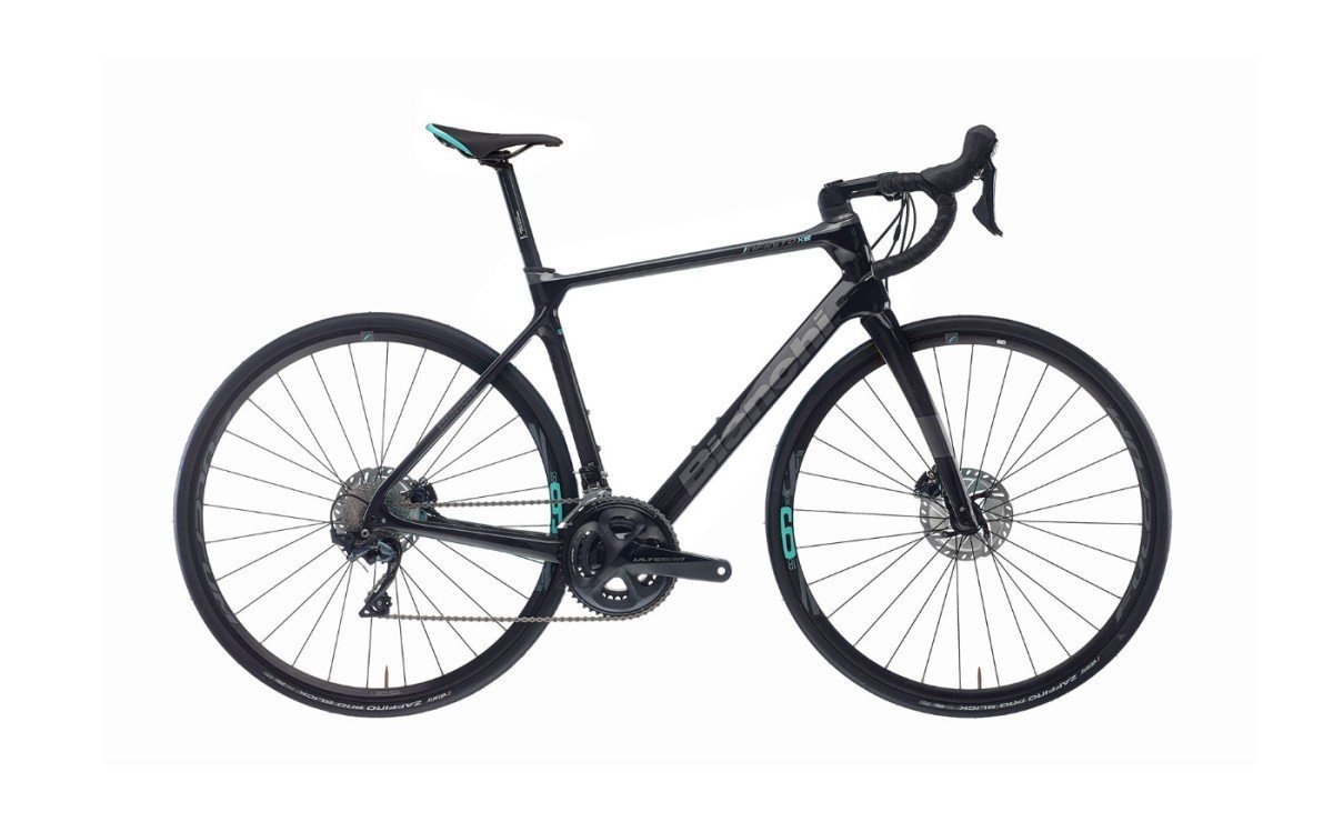 Bianchi Infinito XE Disc105 di2 Mixed GRAPHITE FULL GLOSSY 59cm 2023