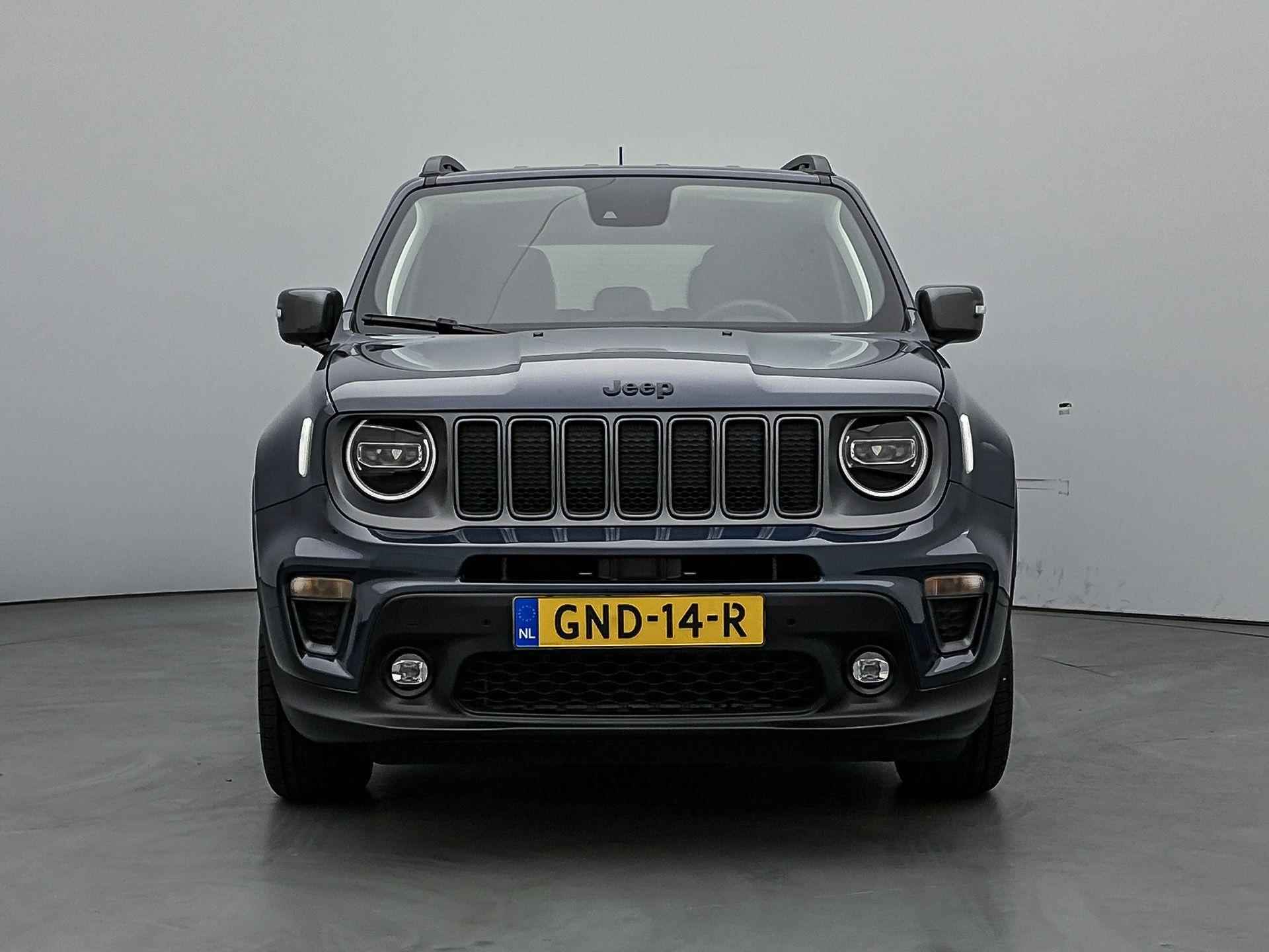 Jeep Renegade SUV Plug-in Hybrid Electric S 240 pk Automaat | Navigatie | Achteruitrijcamera | Parkeersensoren Voor en Achter | Voorstoelen Verwarmd | LED Koplampen | Dodehoek Detectie | Adaptieve Cruise Control | 19" Lichtmetalen Velgen | Apple Carplay/Android Auto | - 5/34