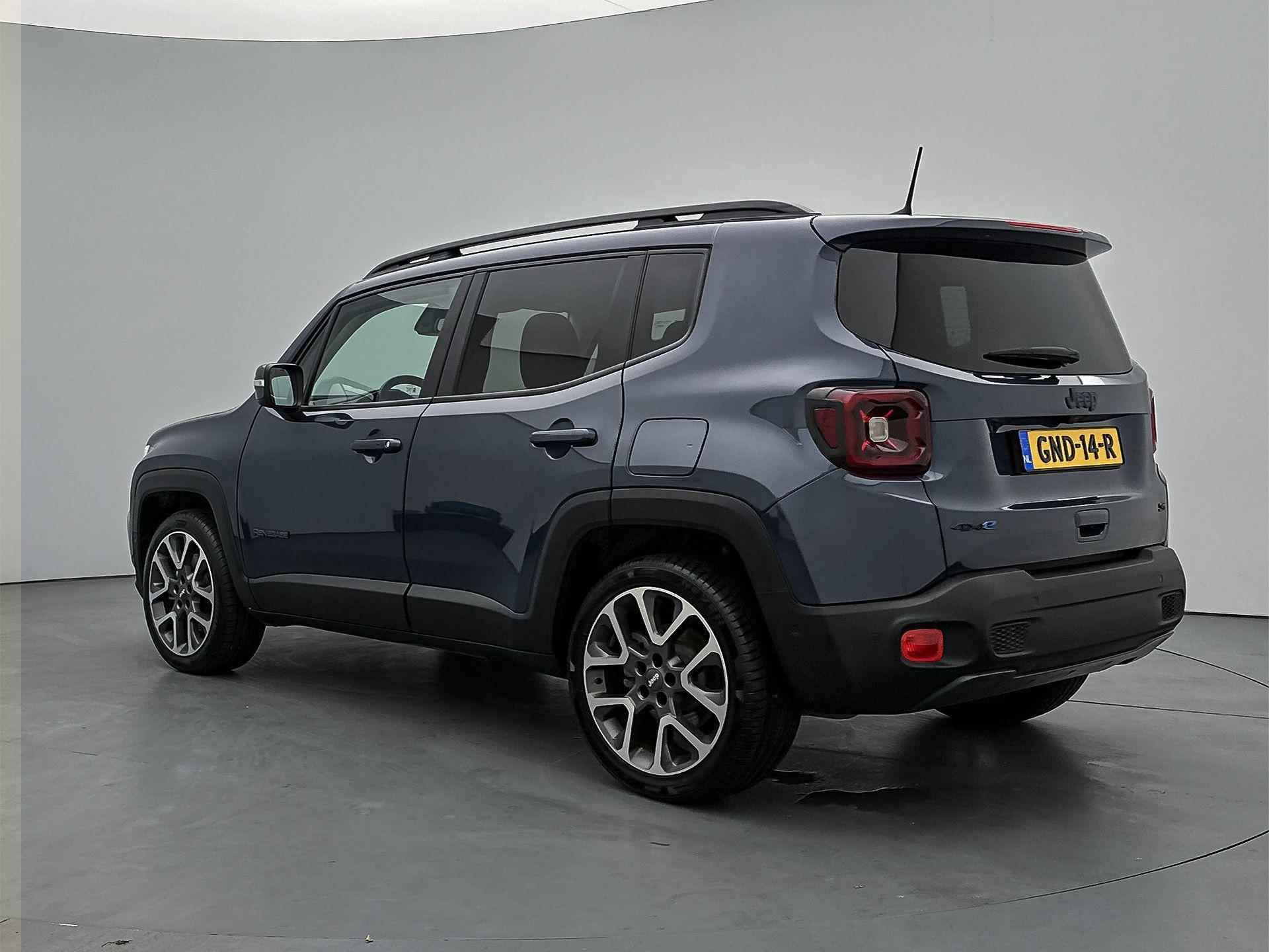 Jeep Renegade SUV Plug-in Hybrid Electric S 240 pk Automaat | Navigatie | Achteruitrijcamera | Parkeersensoren Voor en Achter | Voorstoelen Verwarmd | LED Koplampen | Dodehoek Detectie | Adaptieve Cruise Control | 19" Lichtmetalen Velgen | Apple Carplay/Android Auto | - 7/34