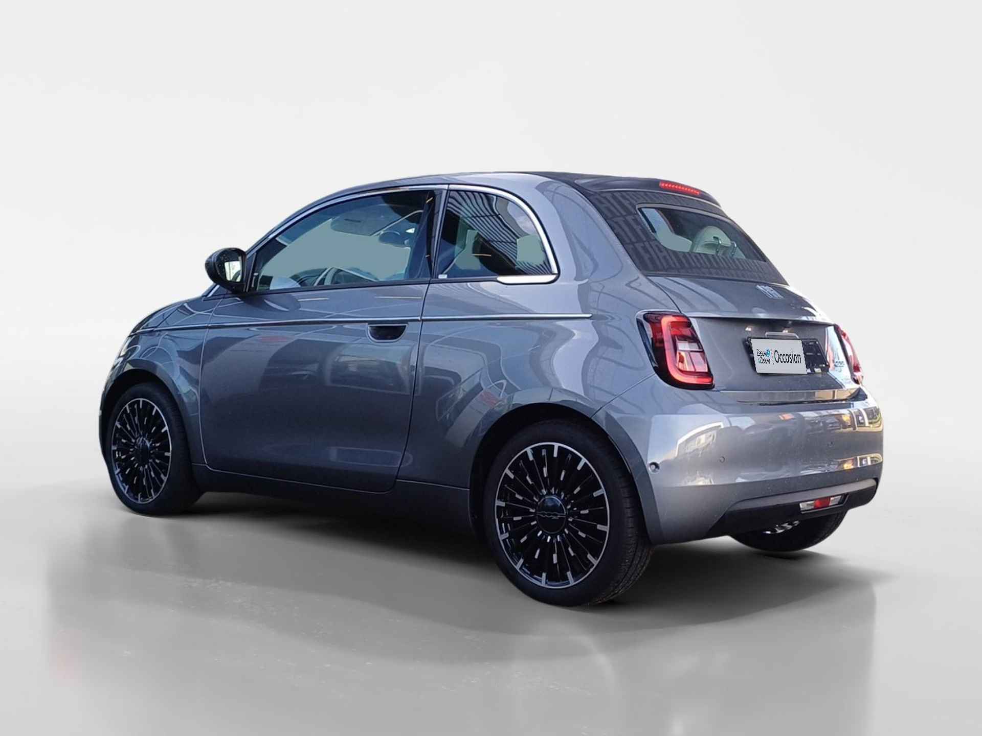 Fiat 500 C La Prima 42 kWh Cabrio | Lederen Bekleding | Adapt. Cruise Control | LED | Camera | Stoelverwarming | - 3/45