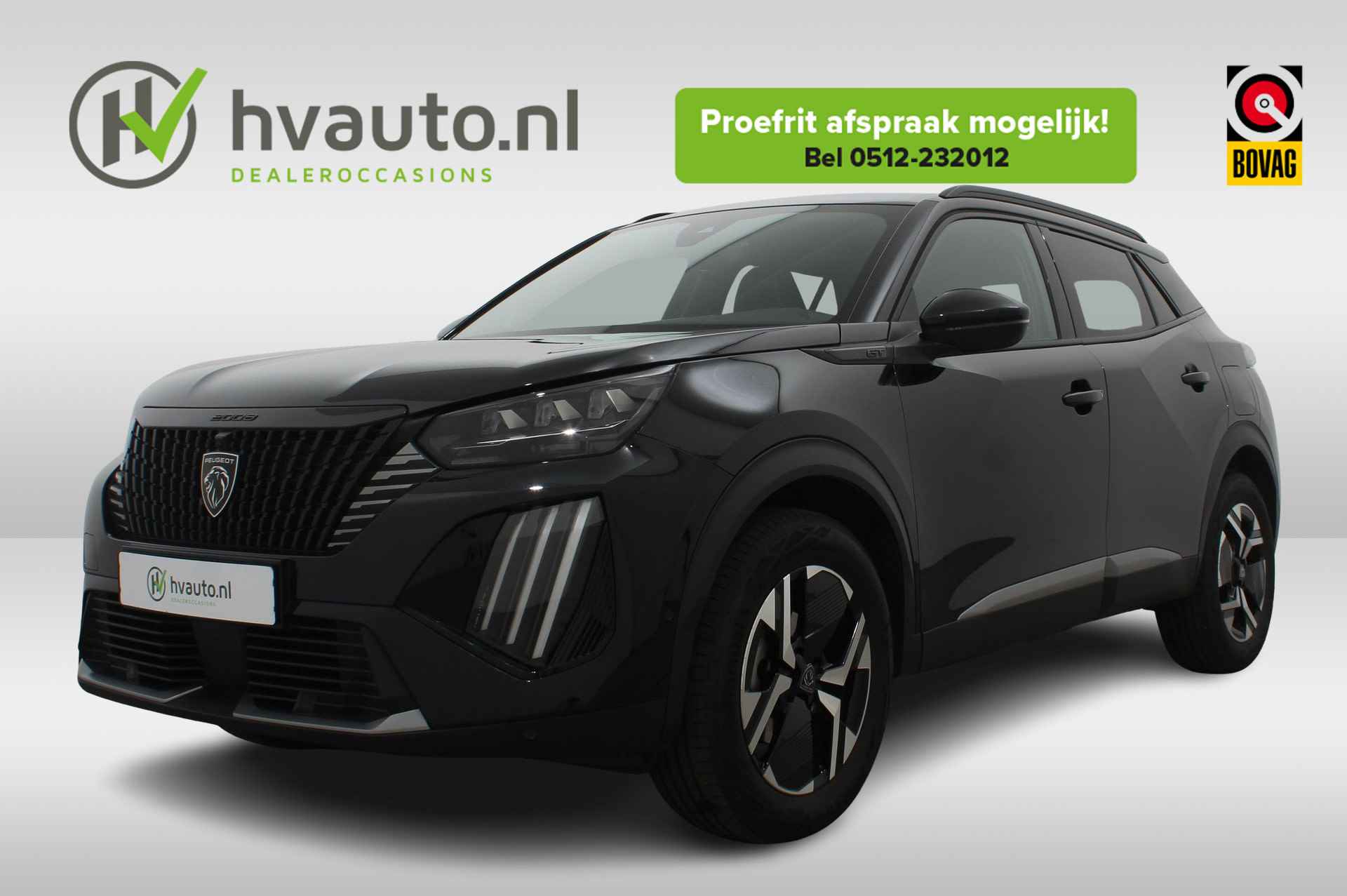 Peugeot 2008 1.2 PURETECH 130 GT EAT8 FACELIFT | Leer/Alcantara | 360 camera | El. verstelbare stoel | Massage - 1/51