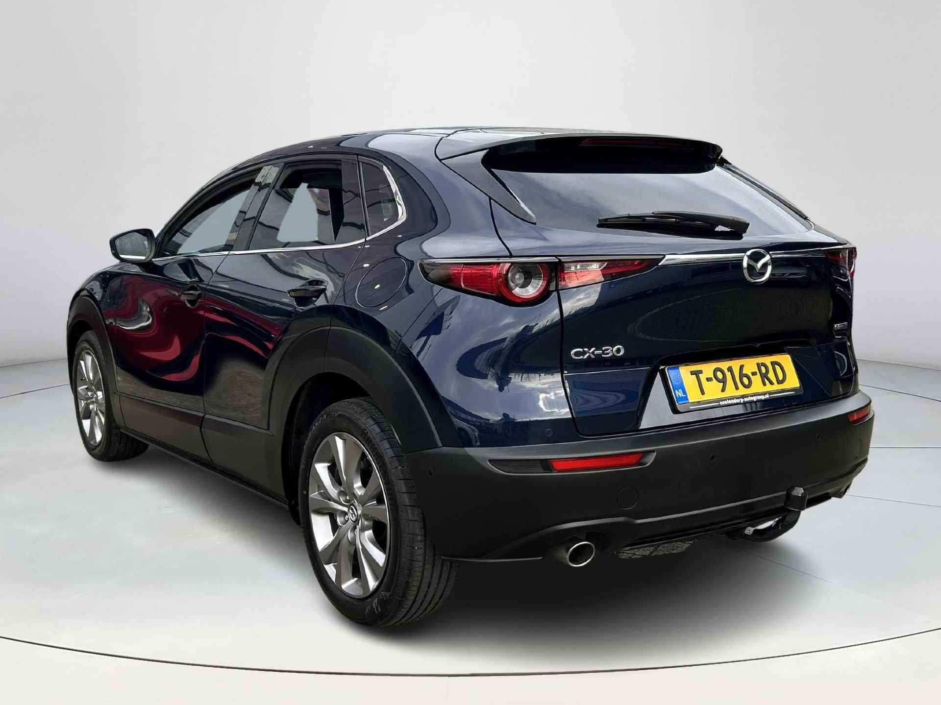 Mazda CX-30 2.0 e-SkyActiv-G M Hybrid Luxury | Rijklaarprijs! | Trekhaak | Navigatie | Camera | Adaptive CC | Climate | Stoel en Stuurverwarming | Inclusief 36 mnd Garantie! - 4/29