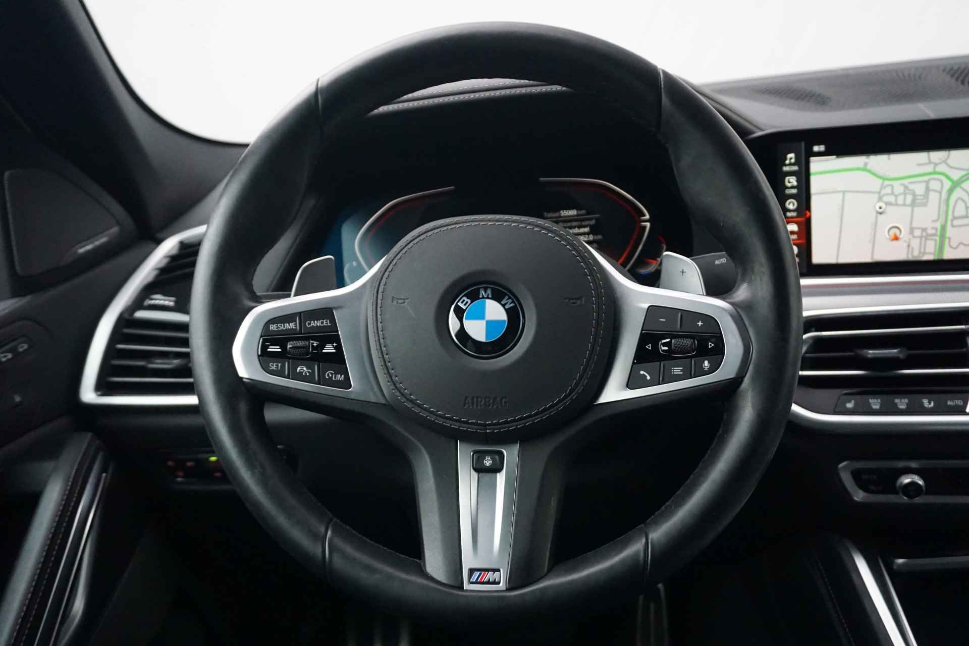 BMW X6 xDrive40i High Executive M Sportpakket 22'' / Laserlight / Harman Kardon / Warmte Comfortpakket - 9/22