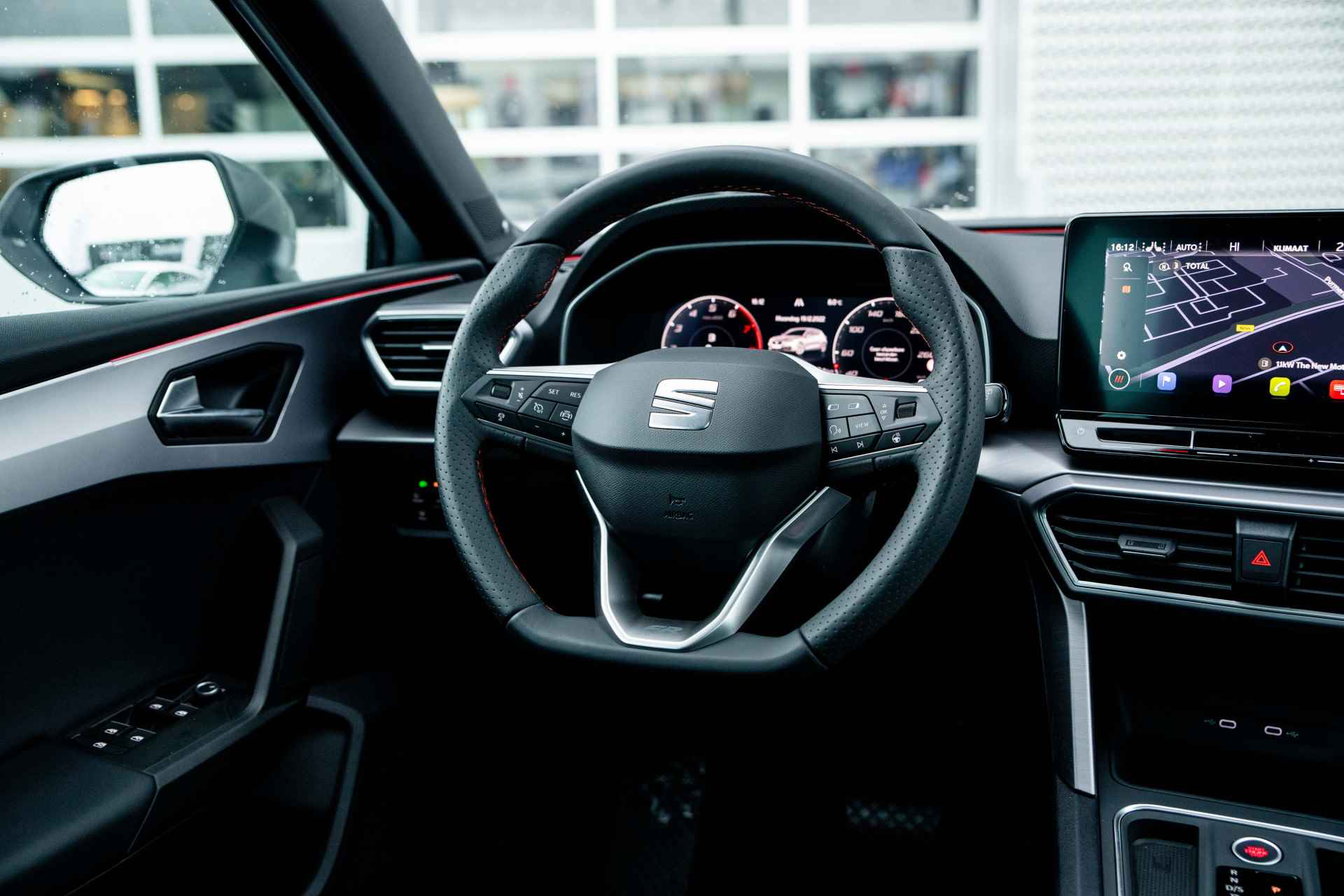 SEAT Leon 1.0 eTSI 110PK DSG Aut. FR Business Intense | Panorama Dak | Virtual Cockpit | ACC | 17'' LMV | Camera | App-Connect - 11/43