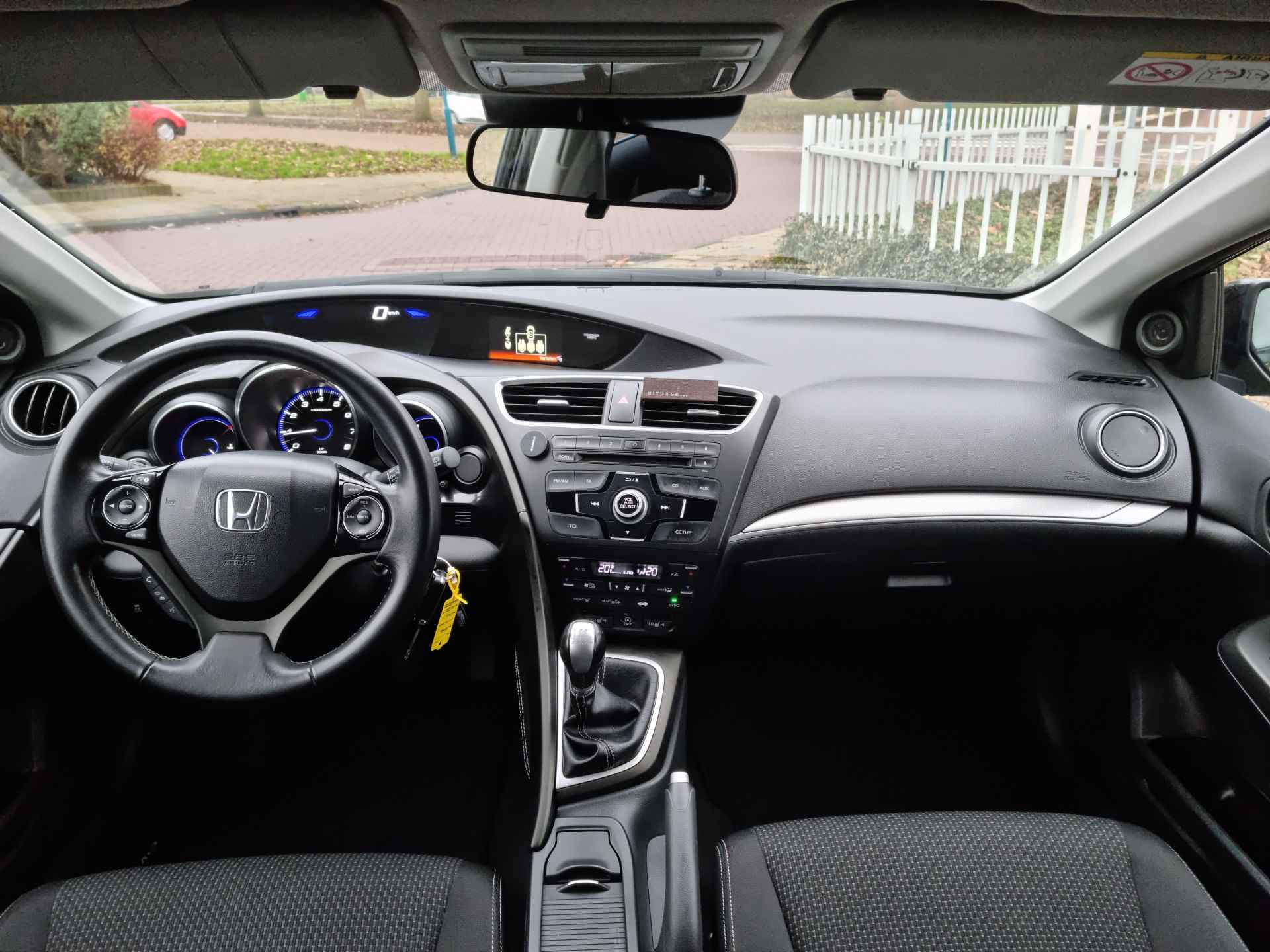 Honda Civic Tourer 1.8 Sport Camera, Stoelverwarming, Climate control , All-in Rijklaarprijs - 13/21