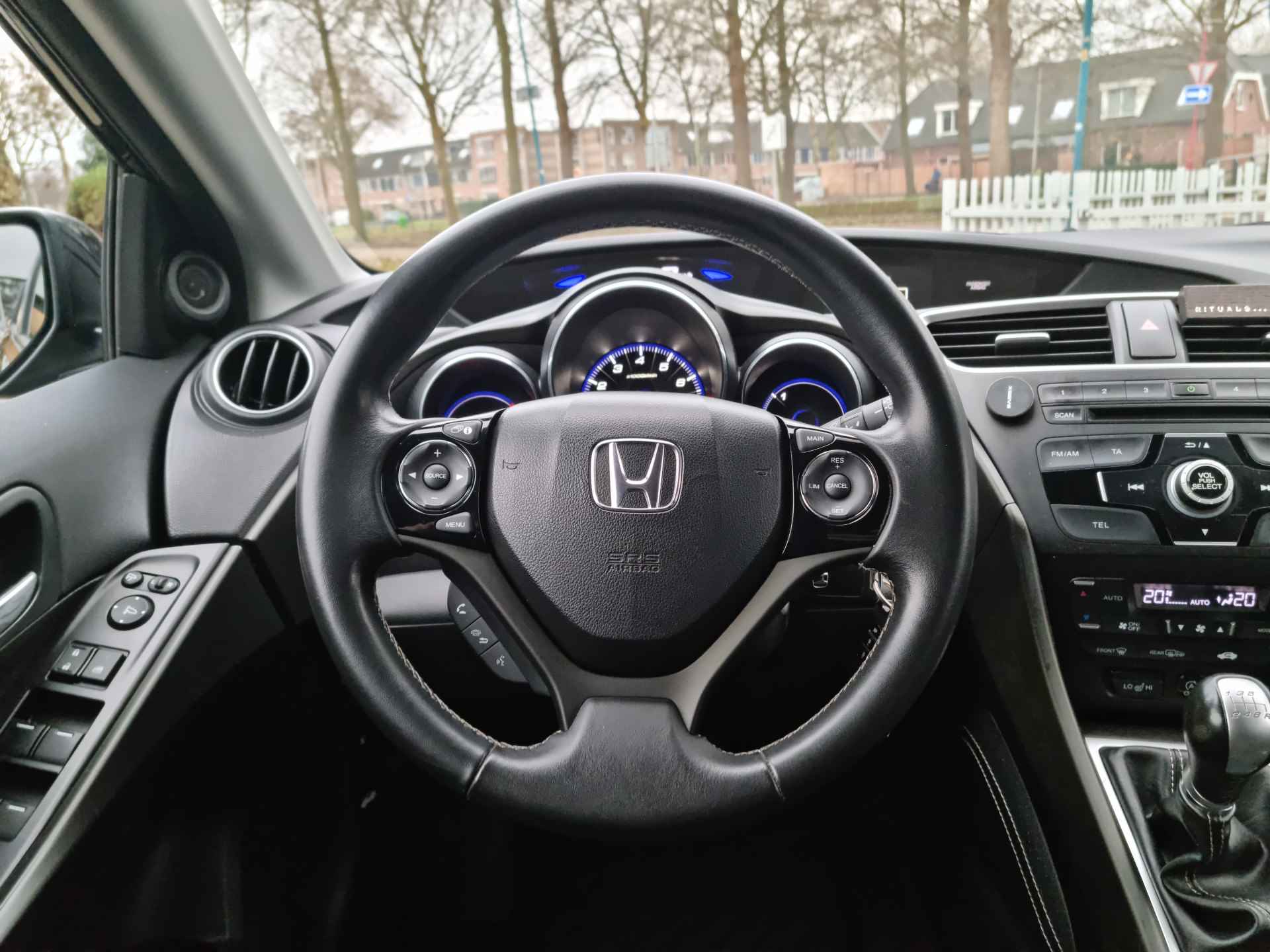 Honda Civic Tourer 1.8 Sport Camera, Stoelverwarming, Climate control , All-in Rijklaarprijs - 14/21