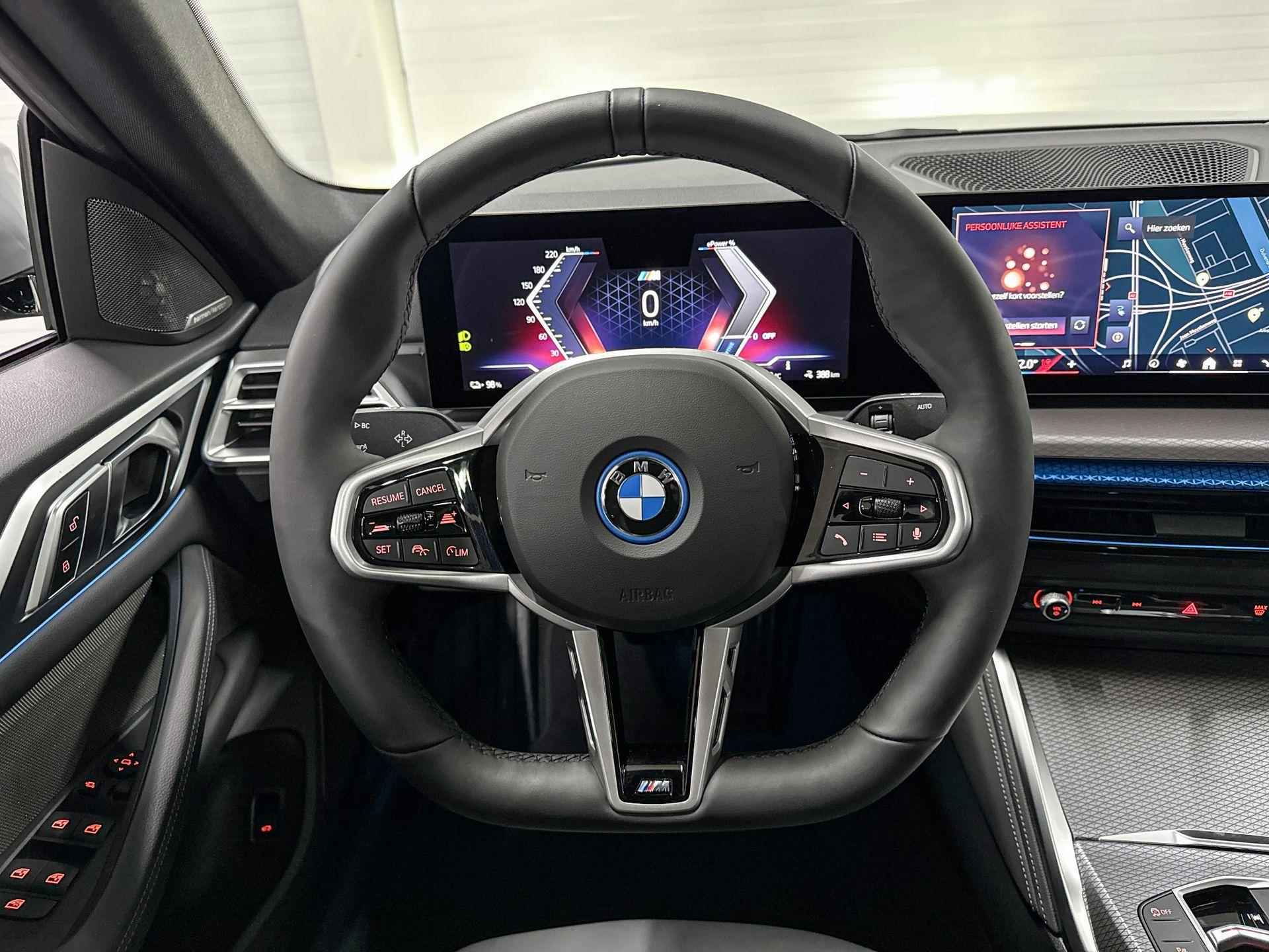 BMW i4 eDrive35 | M-Sport Pro | Comfort Pack | Laser Achterlichten | Harman/Kardon | Schuif-/Kanteldak | Comfort Access - 14/32