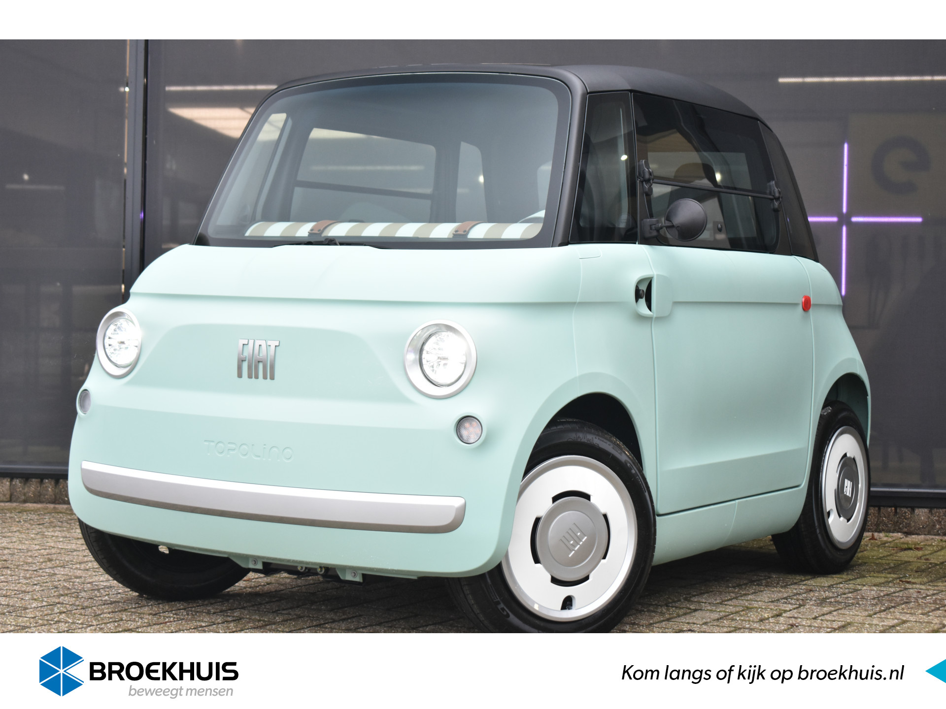 Fiat Topolino | Proefrit Mogelijk ! | 75km Actieradius | Smartphone Houder | Full-LED | !!