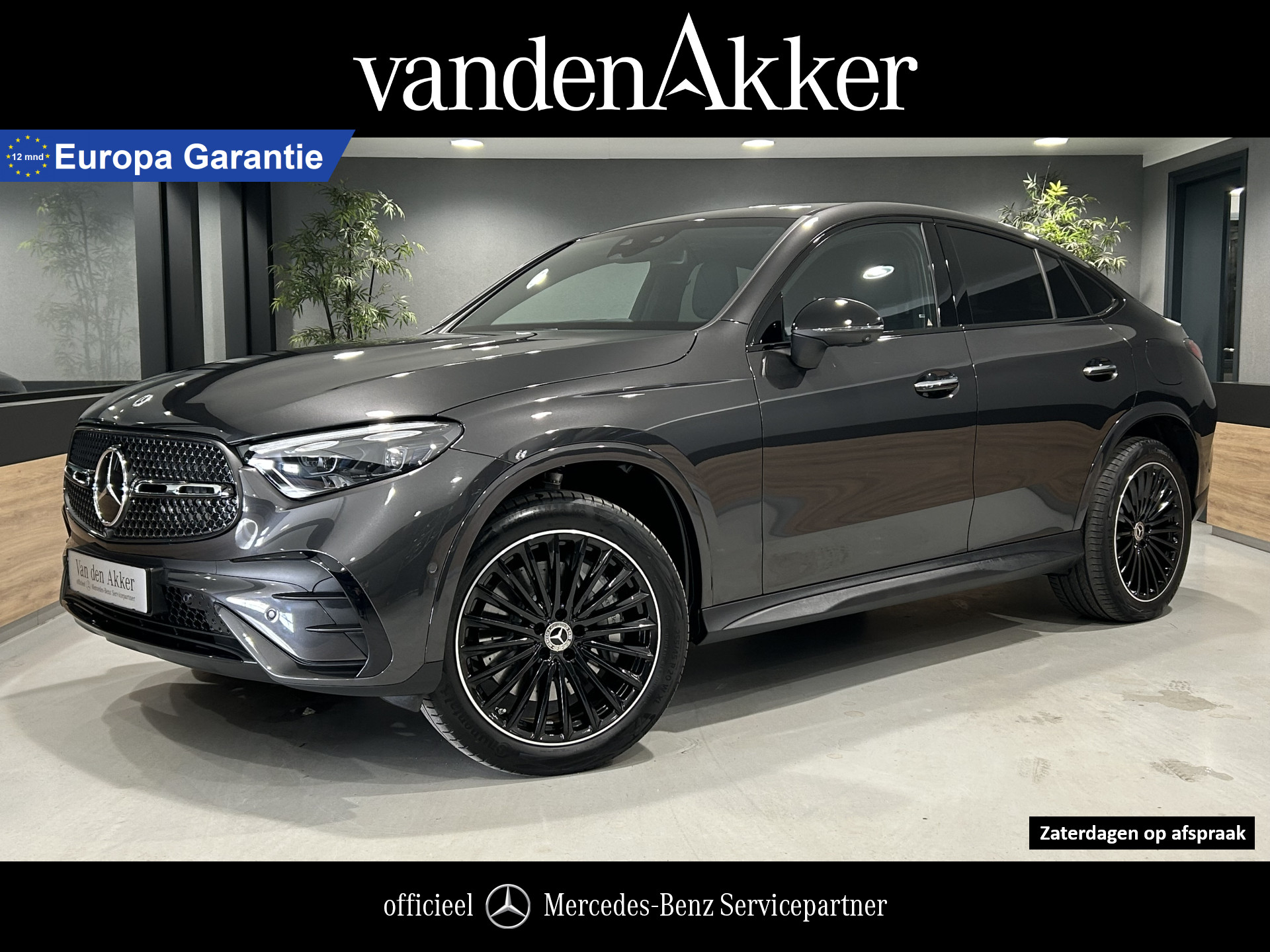 Mercedes-Benz GLC 400e Coupé AMG 4Matic // Distronic // 360 Camera // Memory Stoelen // Keyless // Night Pakket // Alarm // Sfeerverlichting