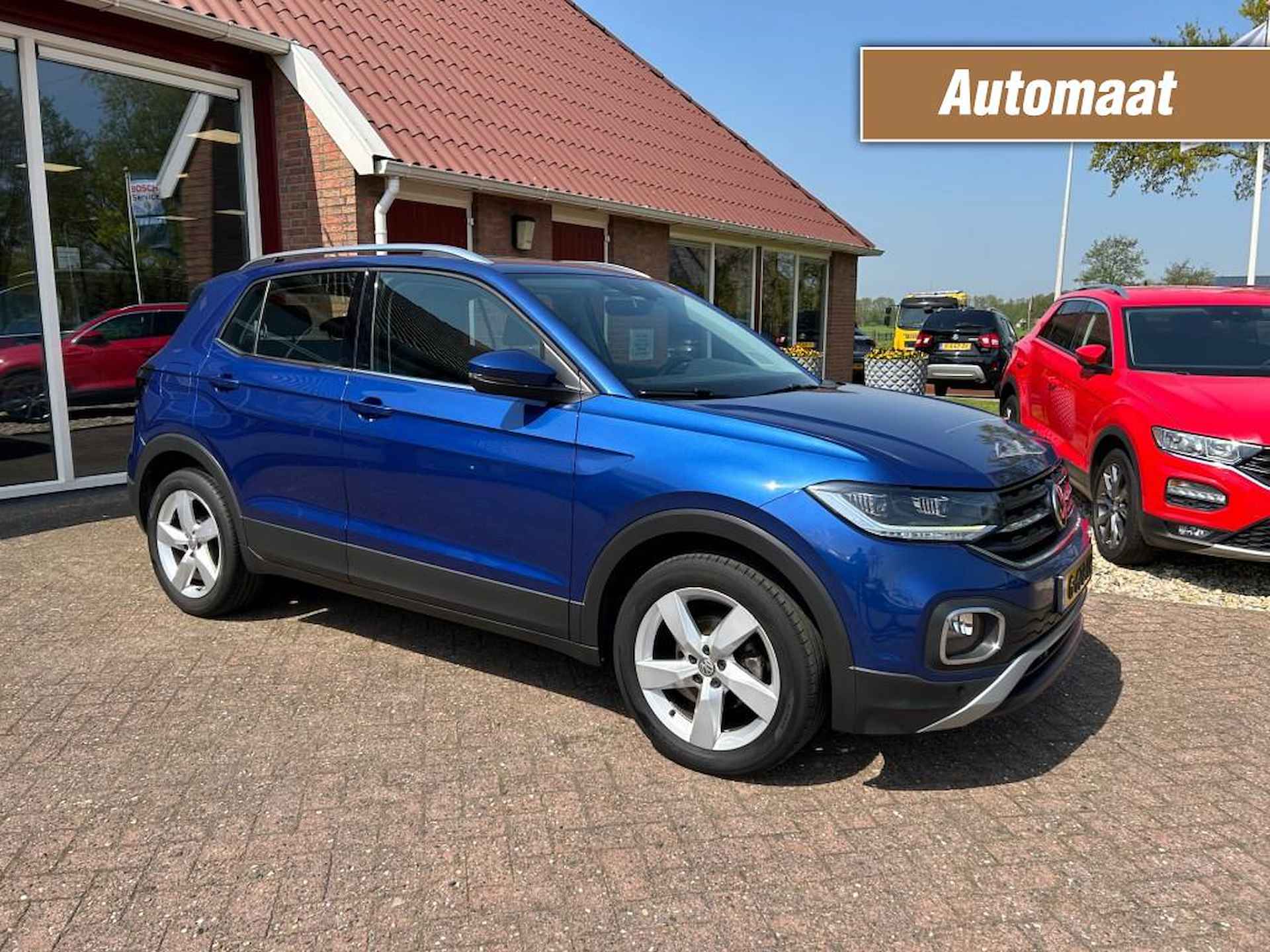 VOLKSWAGEN T-cross 1.0 TSI STYLE AUTOMAAT AIRCO/ECC/NAVIGATIE/PDC VOOR EN ACHTER/EN - 1/47