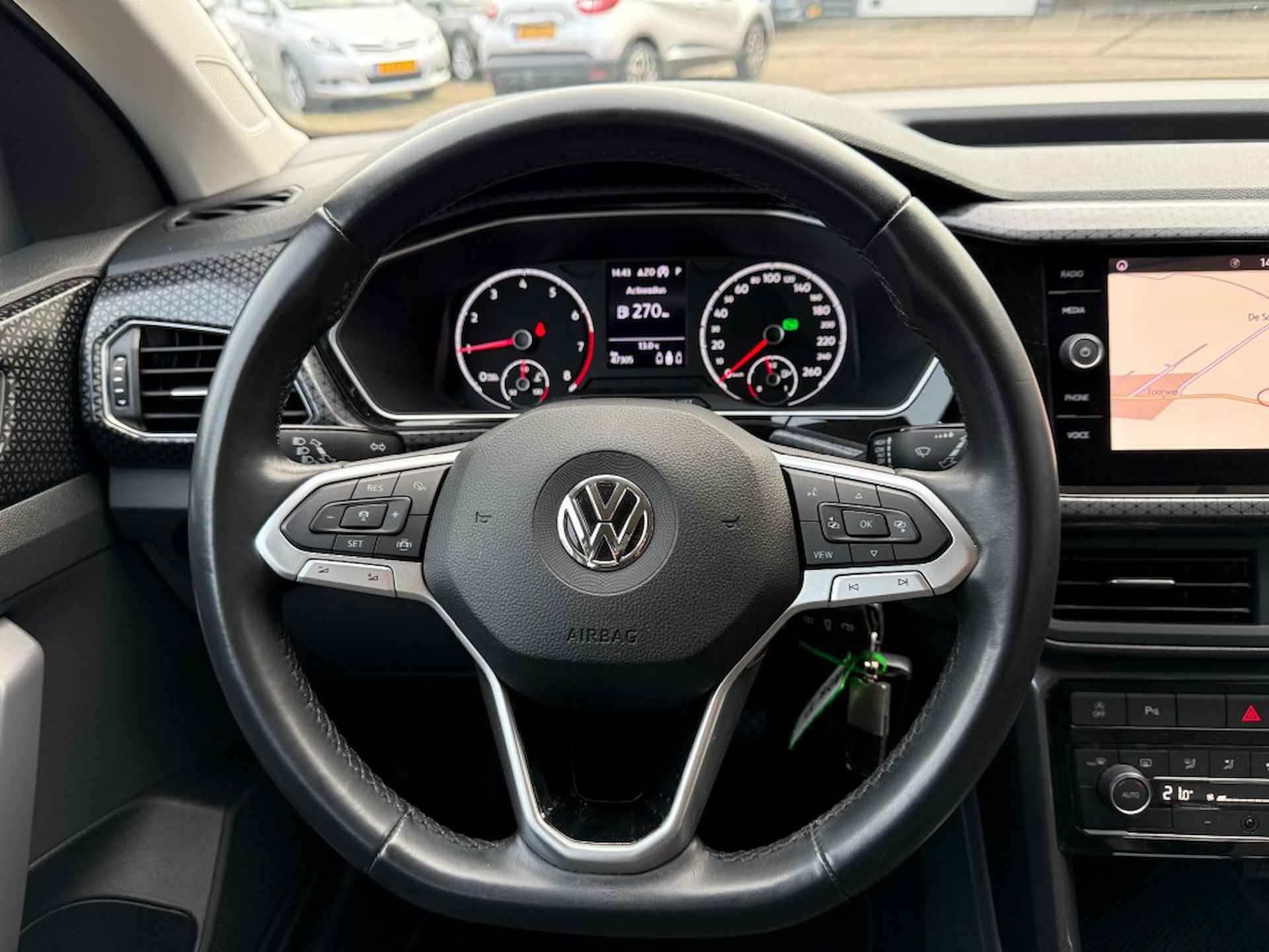 VOLKSWAGEN T-cross 1.0 TSI STYLE AUTOMAAT AIRCO/ECC/NAVIGATIE/PDC VOOR EN ACHTER/EN - 21/38