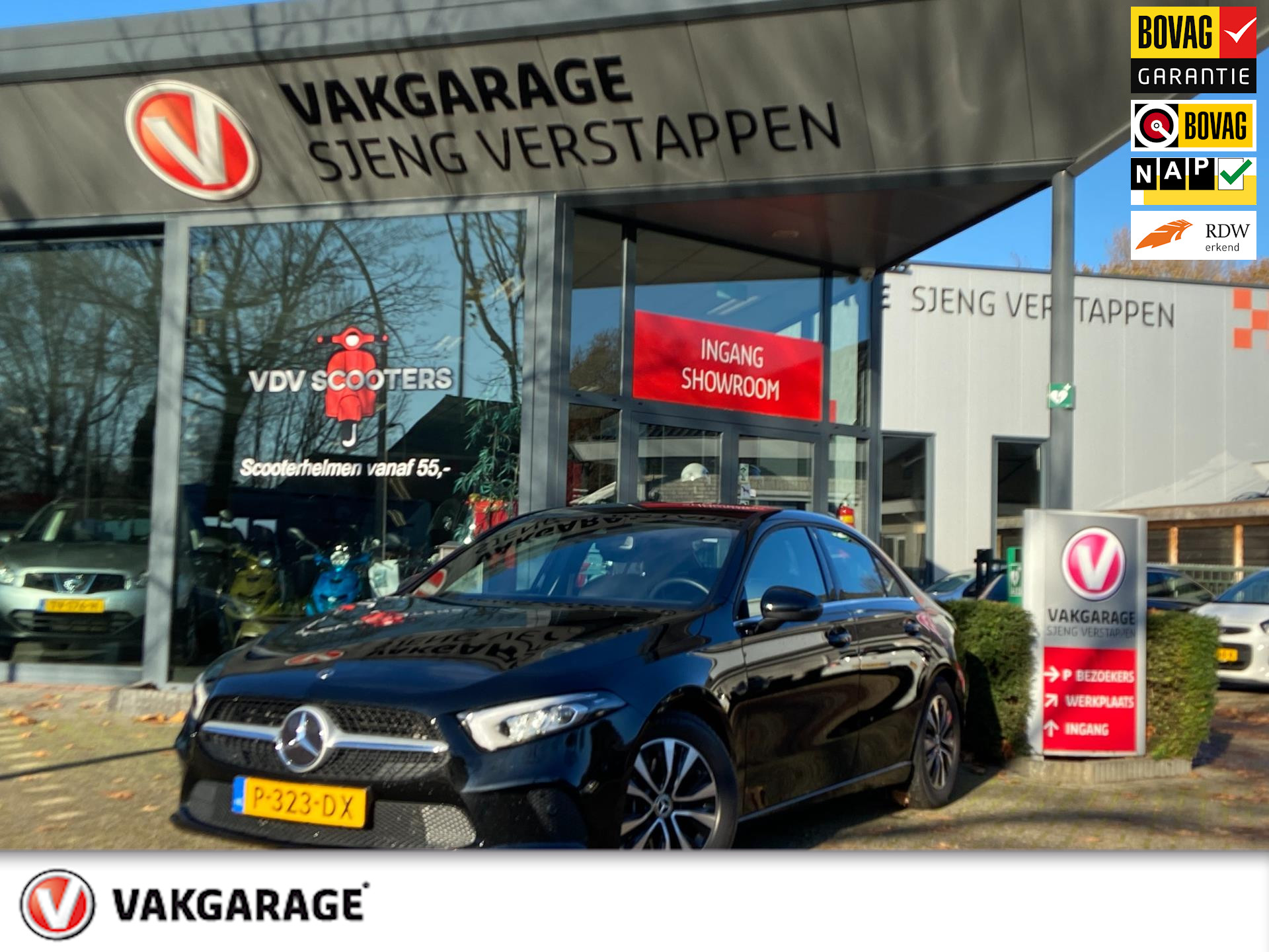 Mercedes-Benz A-klasse 200 Business Solution 12 maanden Bovag rijklaarprijs !! bij viaBOVAG.nl