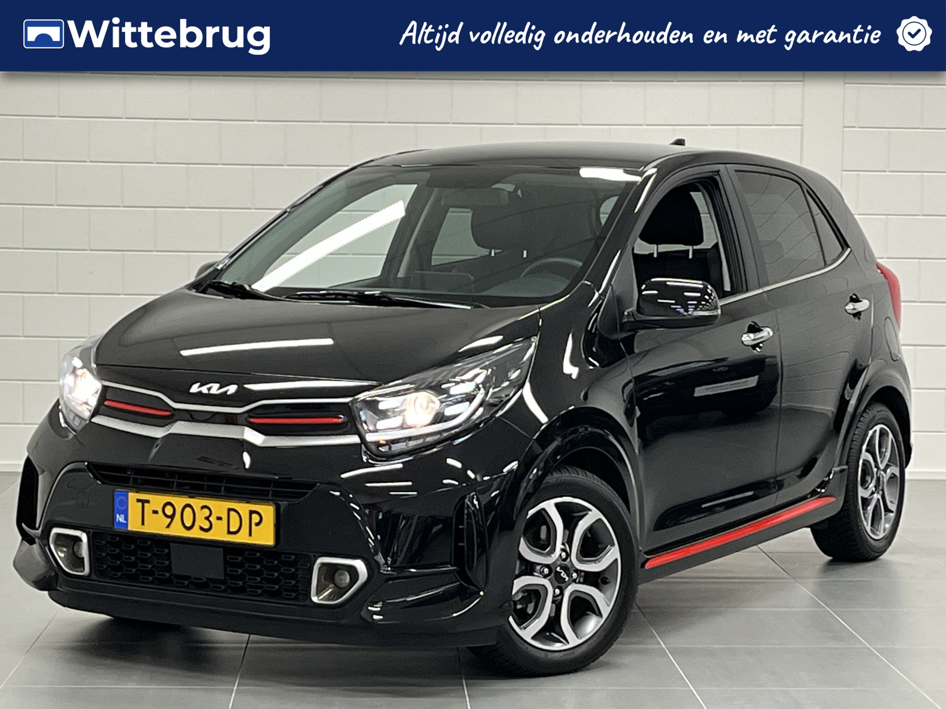 Kia Picanto 1.0 DPi GT-Line AUTOMAAT | LEDER | NAVIGATIE | FULL OPTIONS!!