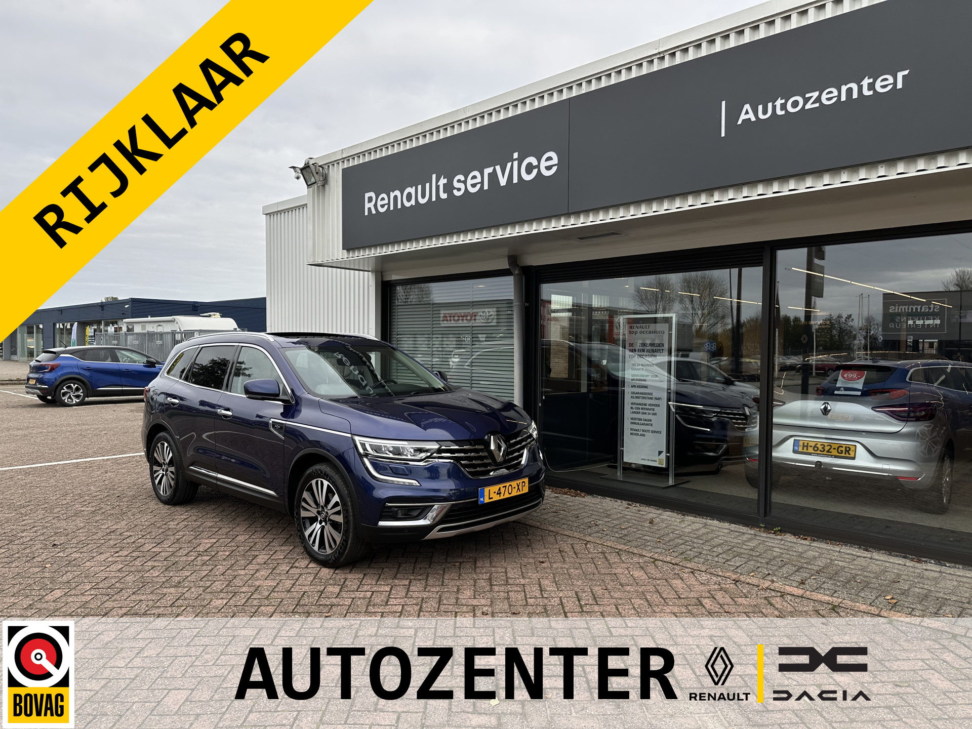 Renault Koleos II Initiale Paris TCe 160 EDC automaat | afn. trekhaak | panoramadak | Bose | alle opties | tijdelijk gratis Top Afleverpakket twv Eur 695