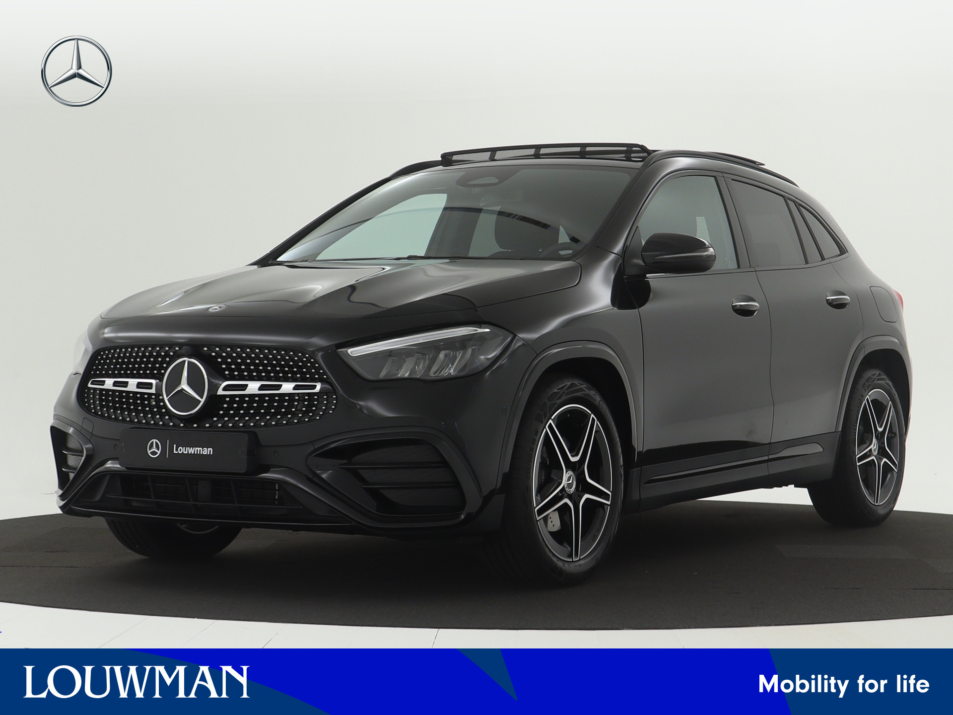 Mercedes-Benz GLA 180 Star Edition AMG Line | Nightpakket | Parkeerpakket met achteruitrijcamera | Keyless-Go comfortpakket | USB-pakket plus | Dodehoekassistent | GUARD 360 ° Vehicle protection Plus |