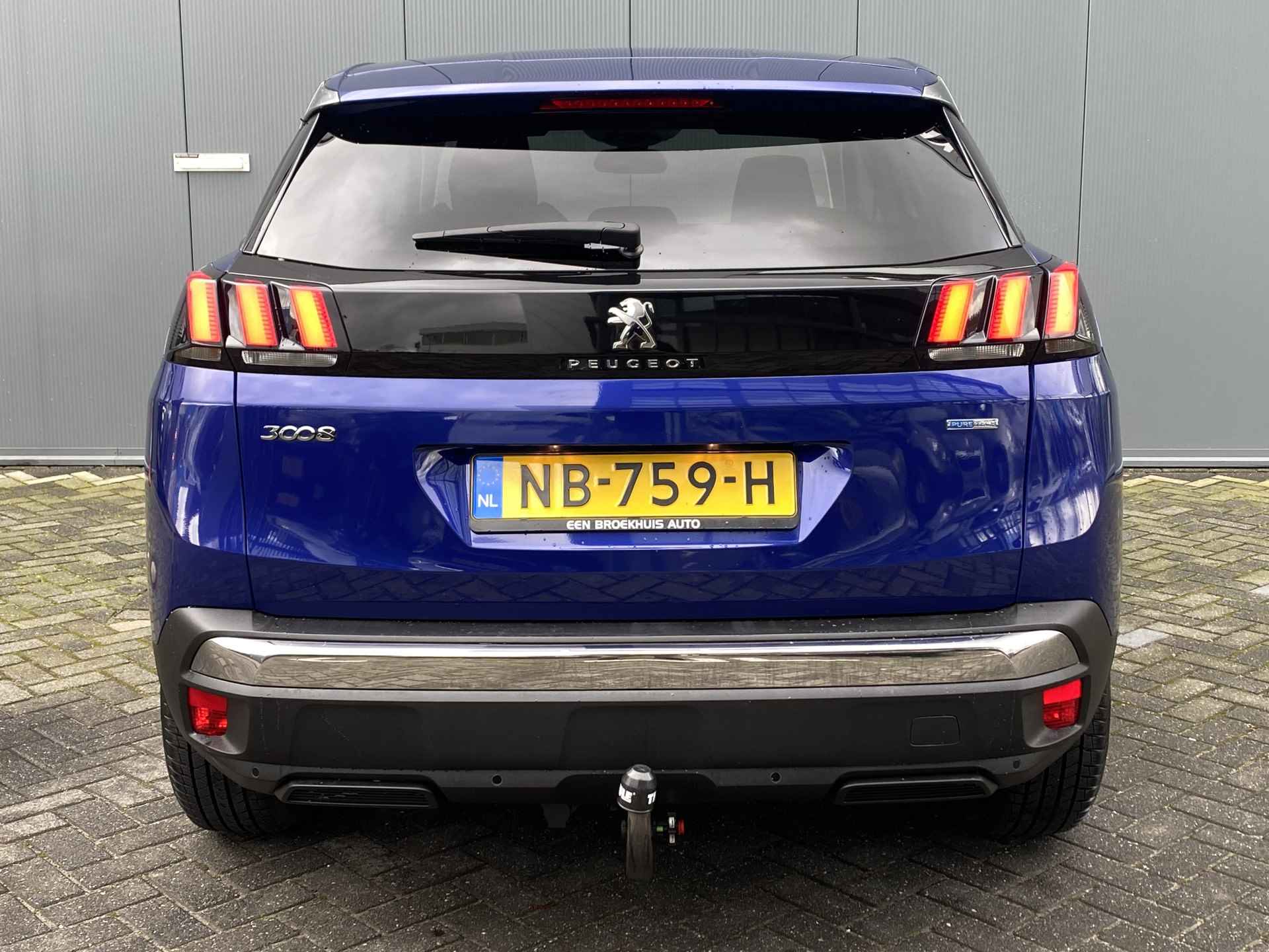 Peugeot 3008 1.2 130pk Active | Led | Climate | Carplay | Navigatie | 17" Lichtmetaal | Parkeersensoren | Cruisecontrol | Afn. Trekhaak | Get - 6/28