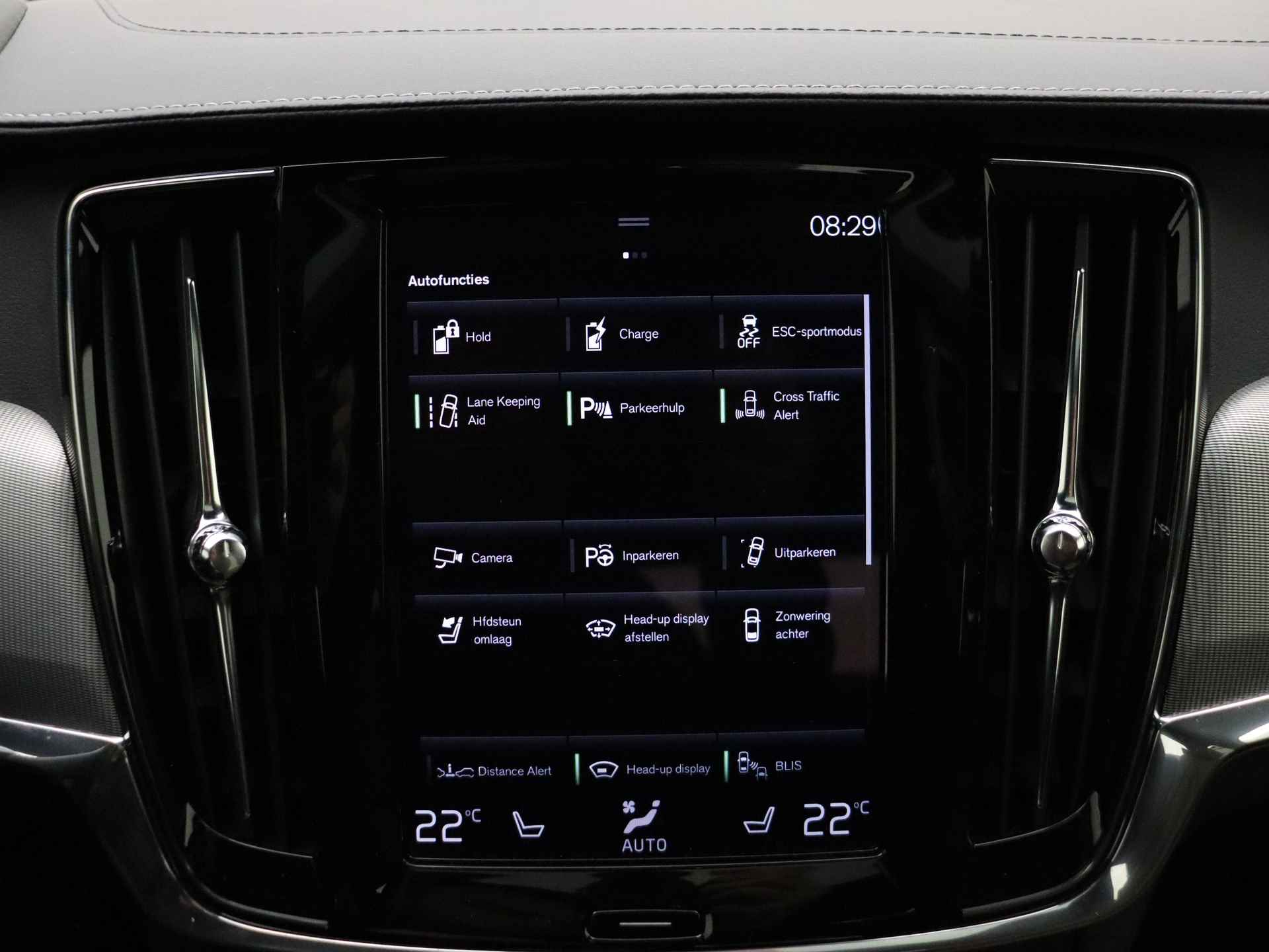 Volvo S90 T8 390pk AWD Inscription / B&W Audio / Luchtvering / Massage / Ventilatie / Open dak / Head-Up / 360 Camera / 20'' / Elektr. Stoelen / - 38/49