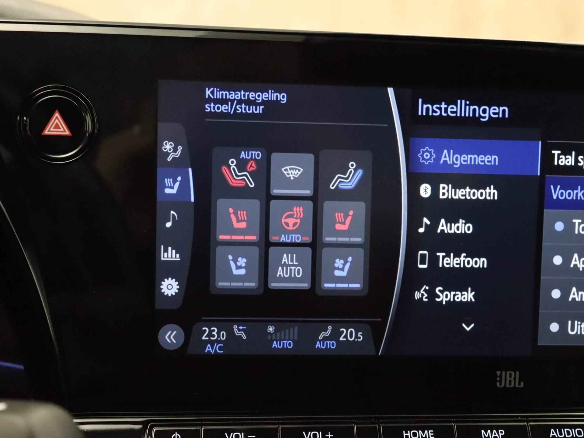 Toyota Mirai Prestige ORIGINEEL NEDERLANDSE AUTO - BTW AUTO - 16% BIJTELLING - JBL GELUIDSINSTALLATIE - ELEKTRISCH VERSTELBARE VOORSTOELEN - ACHTERBANKVERWARMING - VOORSTOELEN VERWARMD - HEAD UP DISPLAY - CAMERA VOOR EN ACHTER - 20 INCH LICHT METALEN VELGEN - 28/38