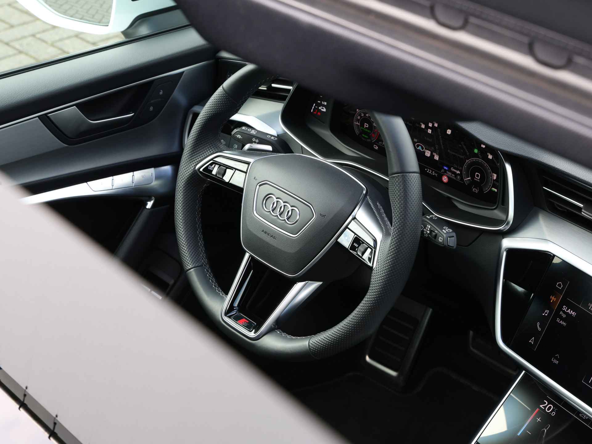 Audi A6 Avant 50 TFSI e quattro S edition 299pk | Pano | B&O | Trekhaak | Elek. stoelen | Adaptive cruise | Dodehoekdetectie | Keyless | Camera | Stoelverwarming - 22/49