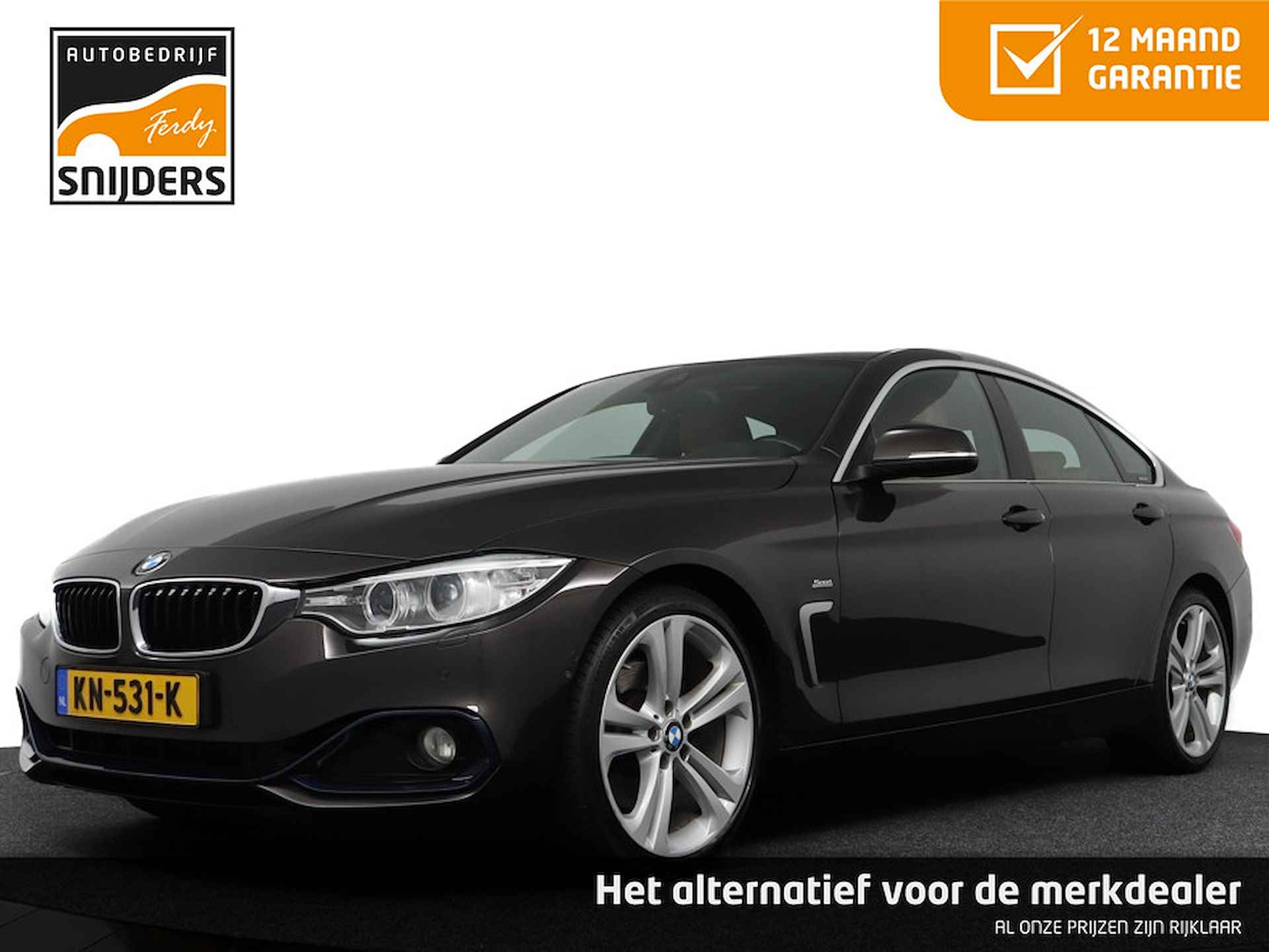 BMW 4 Serie Gran Coupé 430i Sport Centennial High Executive, Orig.NL | Navi | Leder "Merino" | Camera | Xenon | HUD - RIJKLAAR