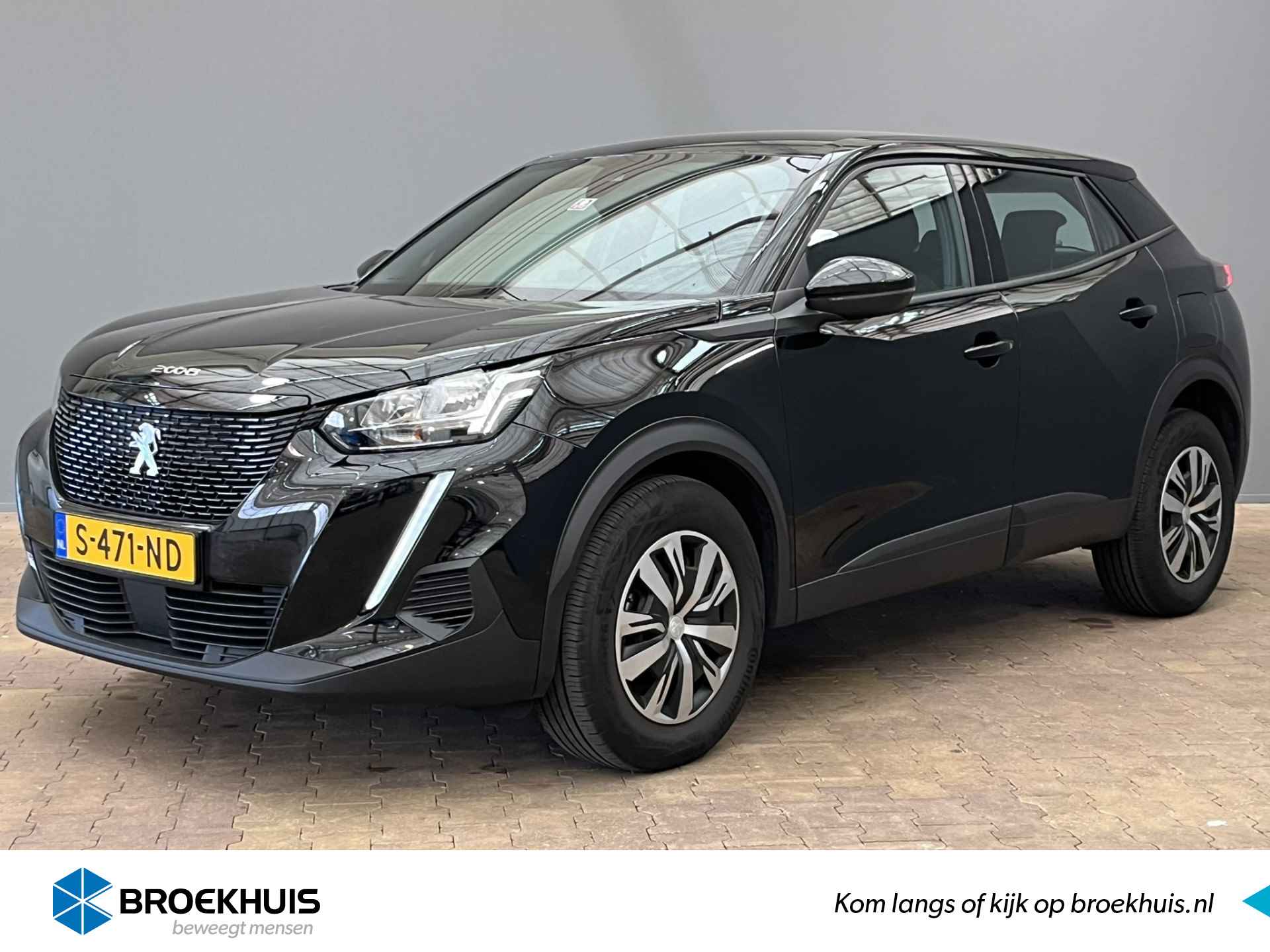 Peugeot 2008 1.2 100PK Active | Parkeersensoren Achter | Apple/Android Carplay | Airco | Cruise | LED | DAB | Bluetooth | Centrale Vergrendeling - 1/32