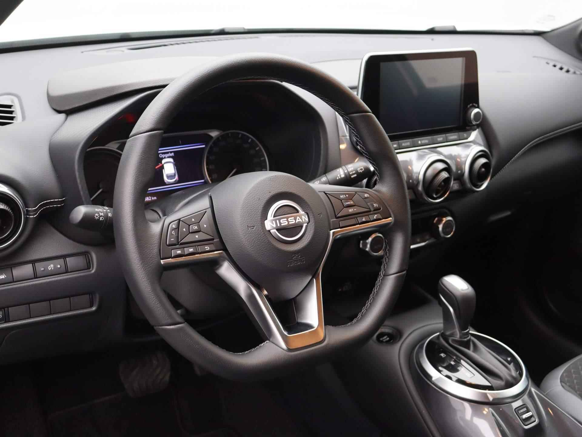 Nissan Juke 1.6 Hybrid N-Design | Parkeersensoren Voor en Achter met Achteruitrijcamera | E-Pedal | Cruise Control | 19 Inch Wielen | Lane Assist | - 16/42