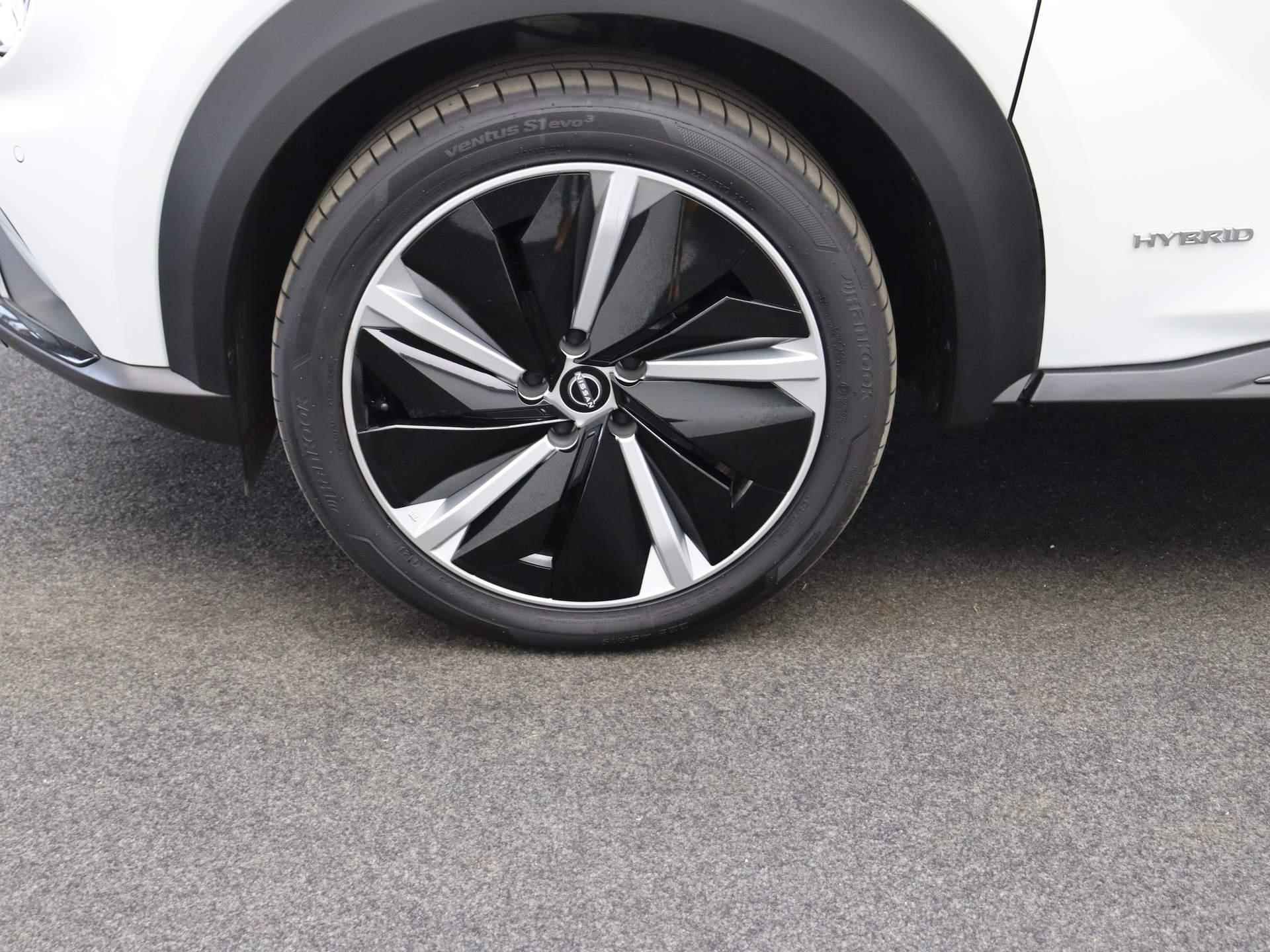 Nissan Juke 1.6 Hybrid N-Design | Parkeersensoren Voor en Achter met Achteruitrijcamera | E-Pedal | Cruise Control | 19 Inch Wielen | Lane Assist | - 32/42