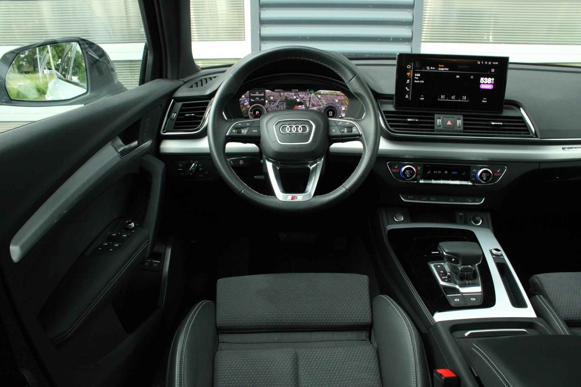 Audi Q5 55 TFSI e 367pk S edition | Panoramadak | Sportstoelen | Matrix LED | Apple Carplay/Android Auto | S-Line | NFC Lader - 21/68