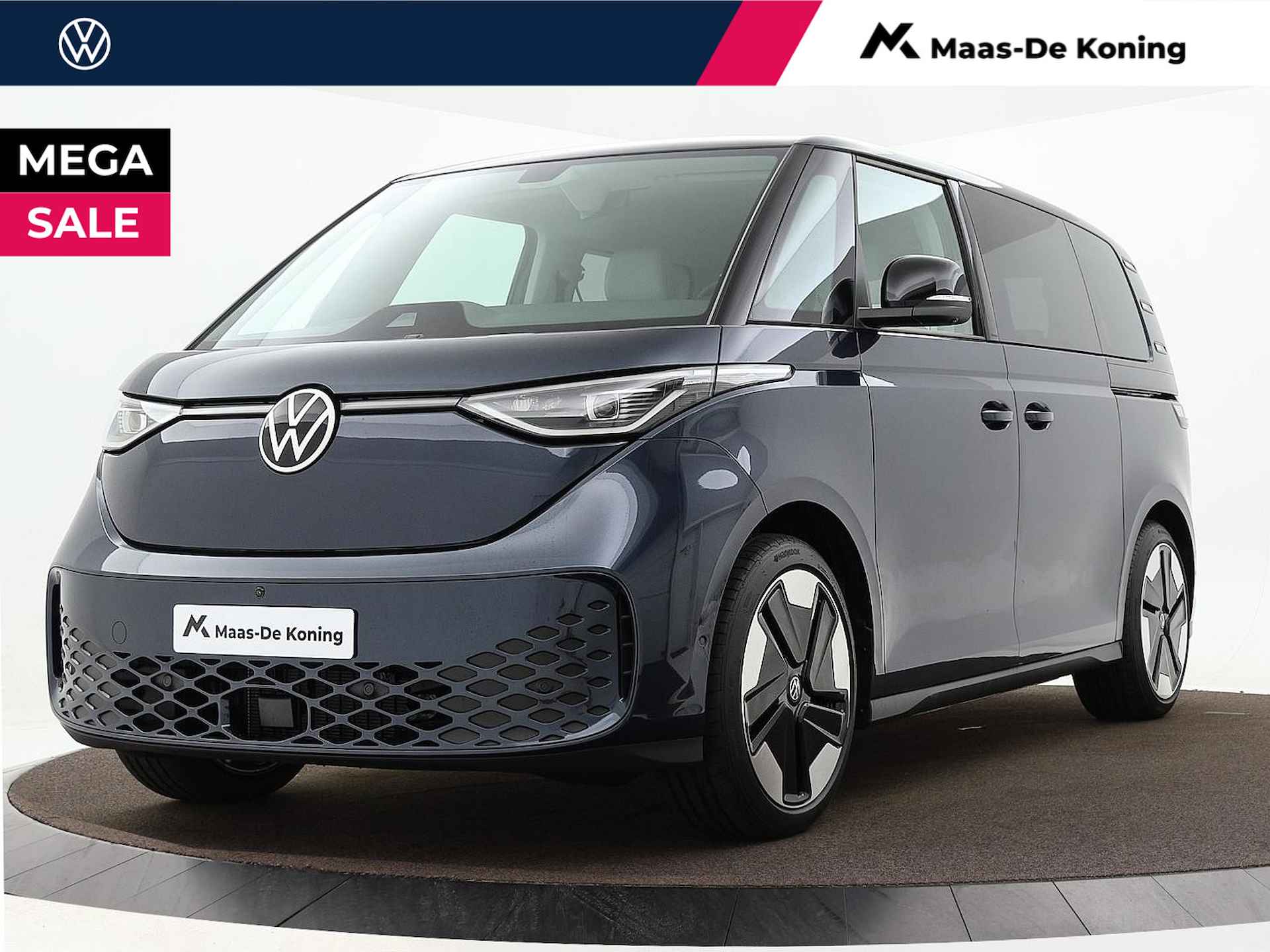 Volkswagen ID. Buzz pro advantage Elektromotor 150 kW / 204 pk electr. aandrijving · Assistance pakket · Design pakket · multimedia pakket plus · open & close pakket plus · trekhaak · MEGA Sale - 1/40