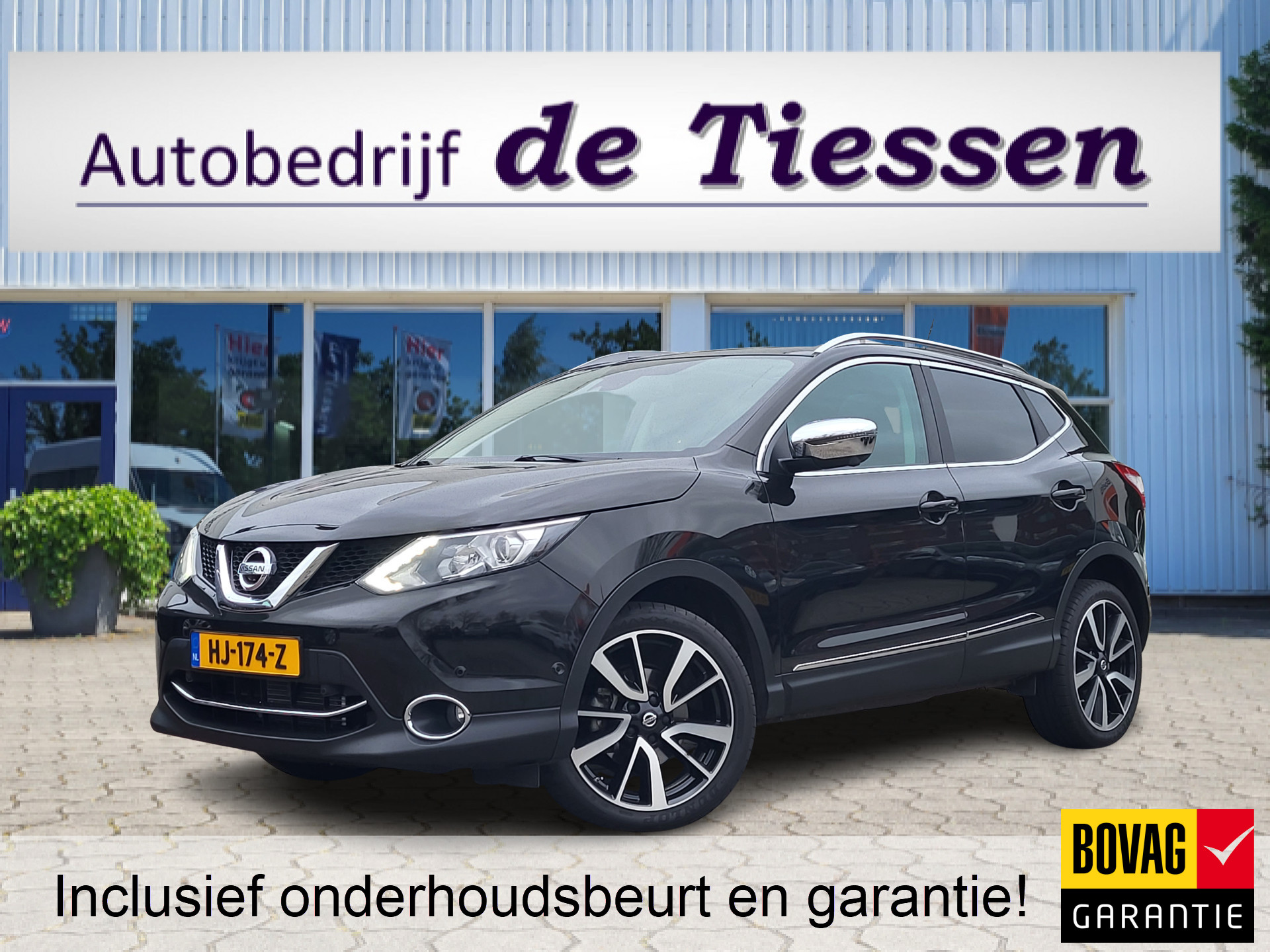 Nissan QASHQAI 1.2 Tekna Automaat, Panoramadak, Trekhaak, Rijklaar met beurt & garantie!