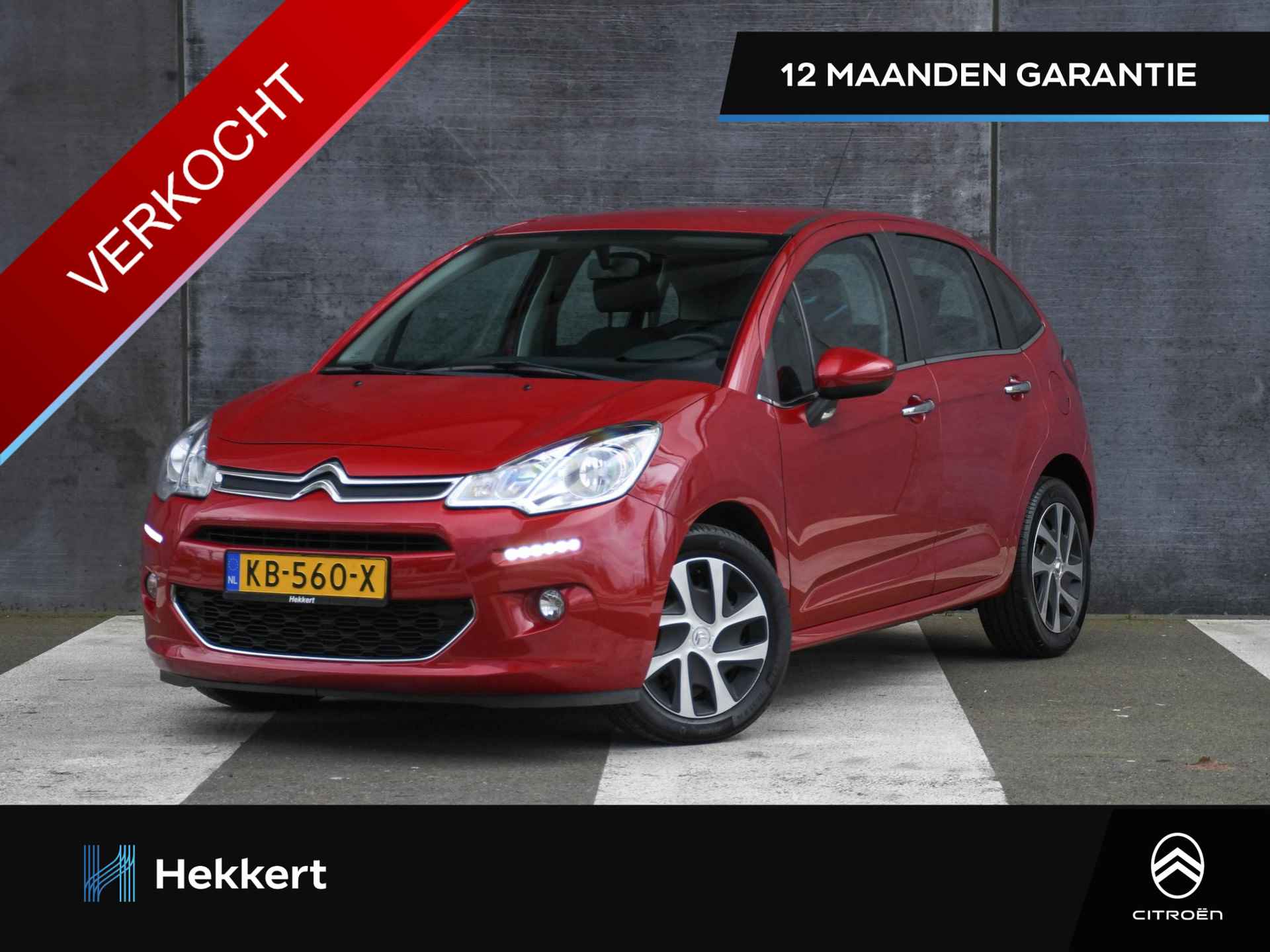 Citroen C3 Selection 1.2 PureTech 82pk TREKHAAK | CRUISE | NAVI | CLIMA | 12MND GARANTIE