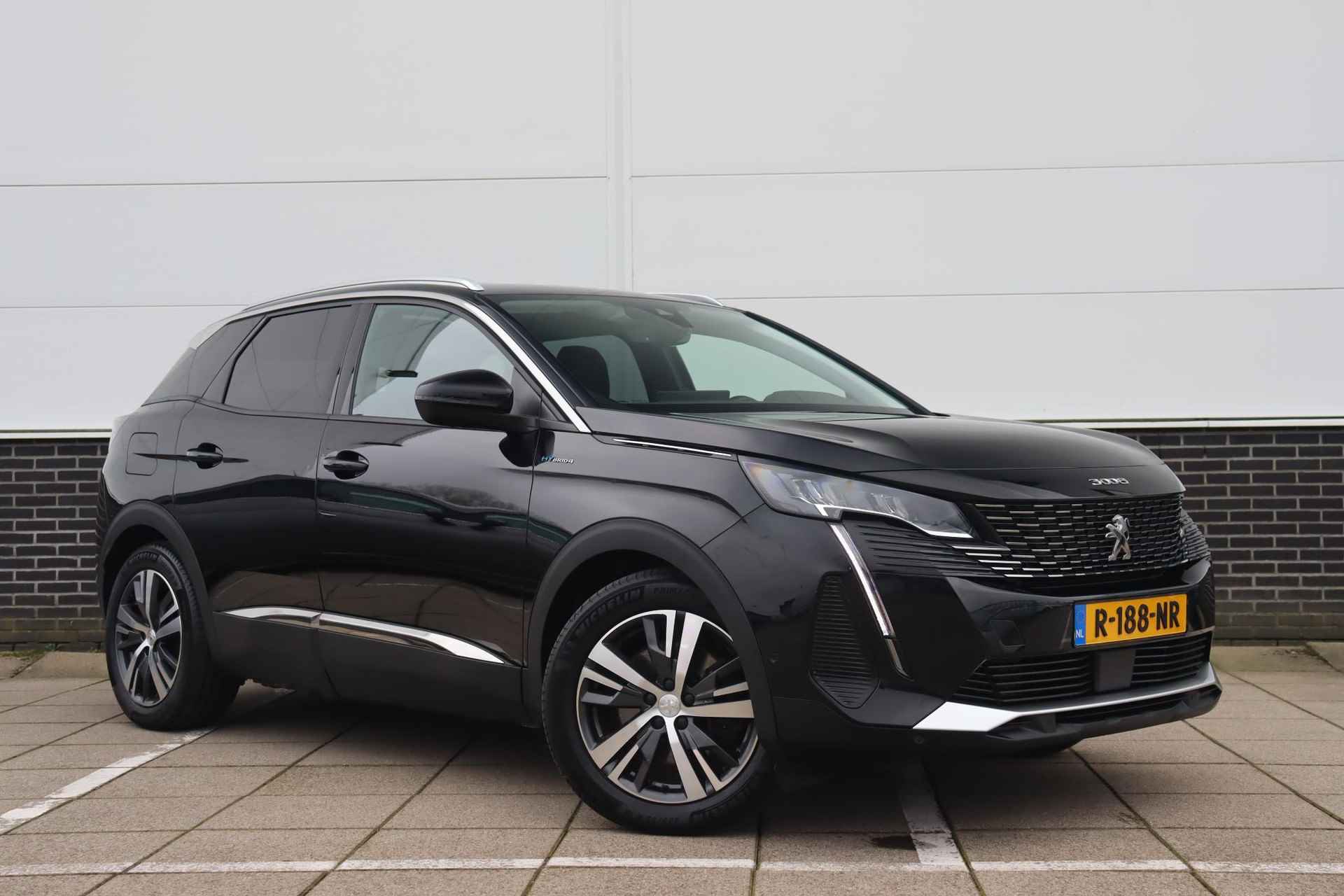 Peugeot 3008 1.6 HYbrid4 300 Blue Lease GT Nappa Leder Stoelverwarming Navigatie - 3/50