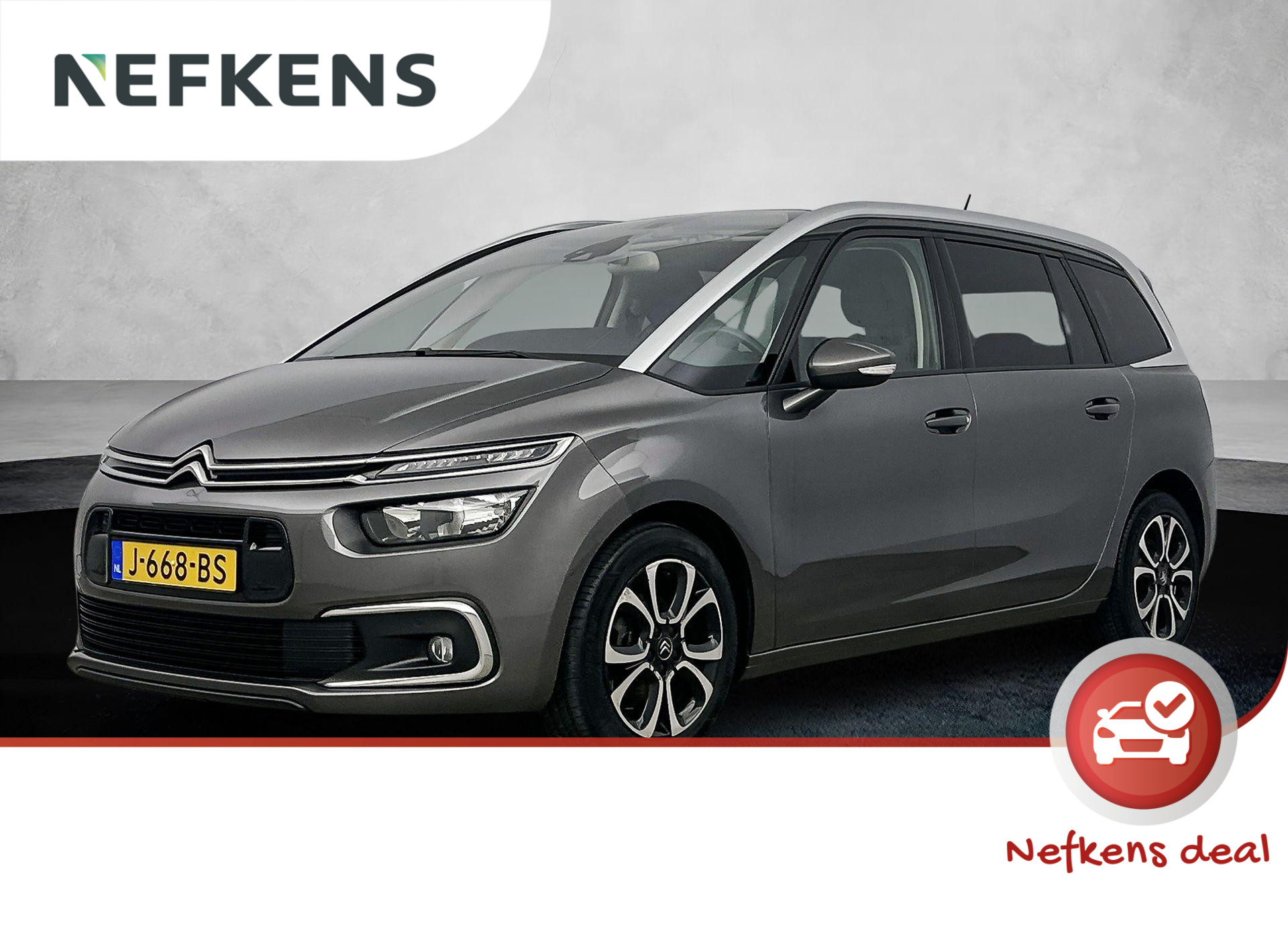 Citroen Grand C4 SpaceTourer 1.2 130 pk Business | Trekhaak | Camera | Dodehoekbewaking | 7-Persoons