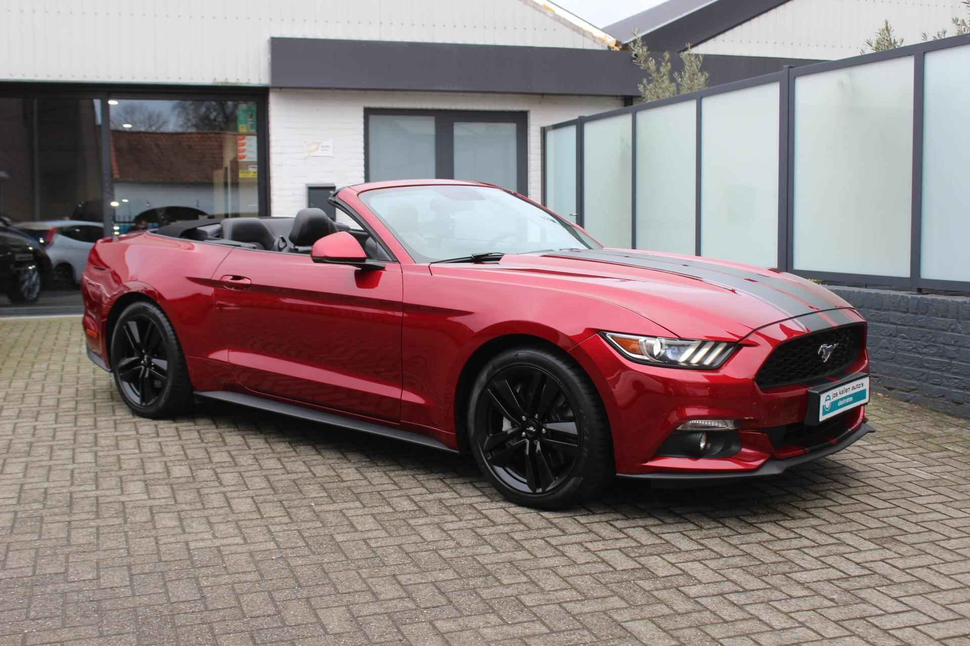 Ford Mustang Convertible 2.3 EcoBoost Custom Pack, Windscherm, Geheel compleet! - 47/50