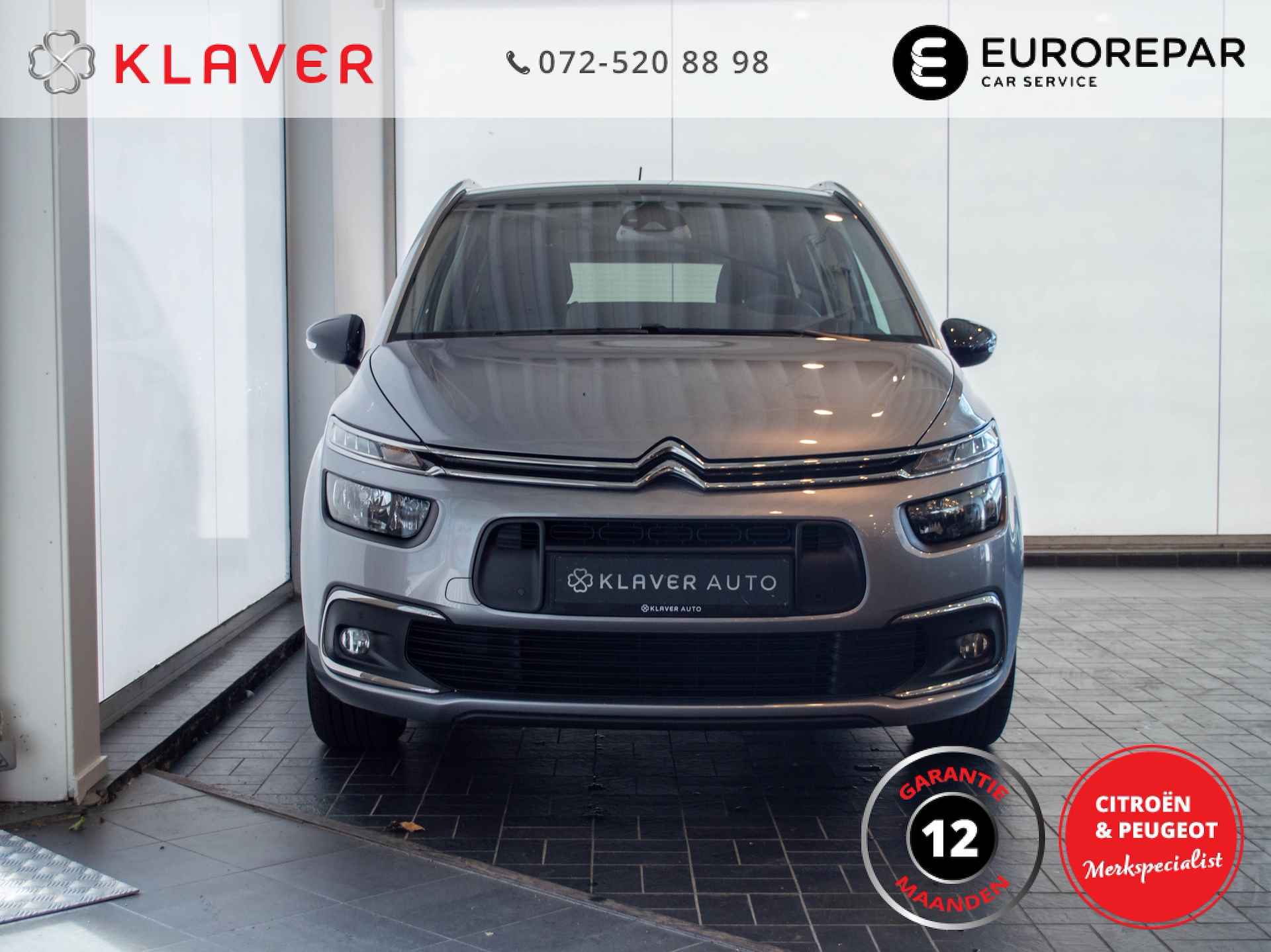 Citroen Grand C4 SpaceTourer 130PK Shine Automaat | Camera | 7 Pers | Dab+ | Navi | PDC v+a - 3/40